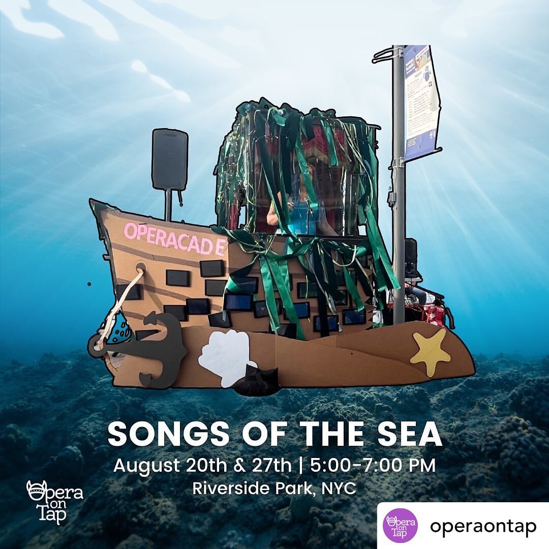 Happy to be invited to @operaontap &ldquo;Songs of the Sea&rdquo; this year @riversideparknyc 

#nycevents #mermaidevents #mermaidsofinstagram