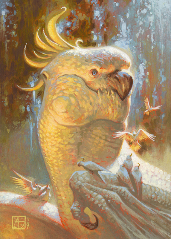 Dragon #39, King of the Cockatoos