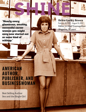 helen gurley brown gold dress Who was Helen Gurley Brown?  The Helen Gurley Brown Foundation