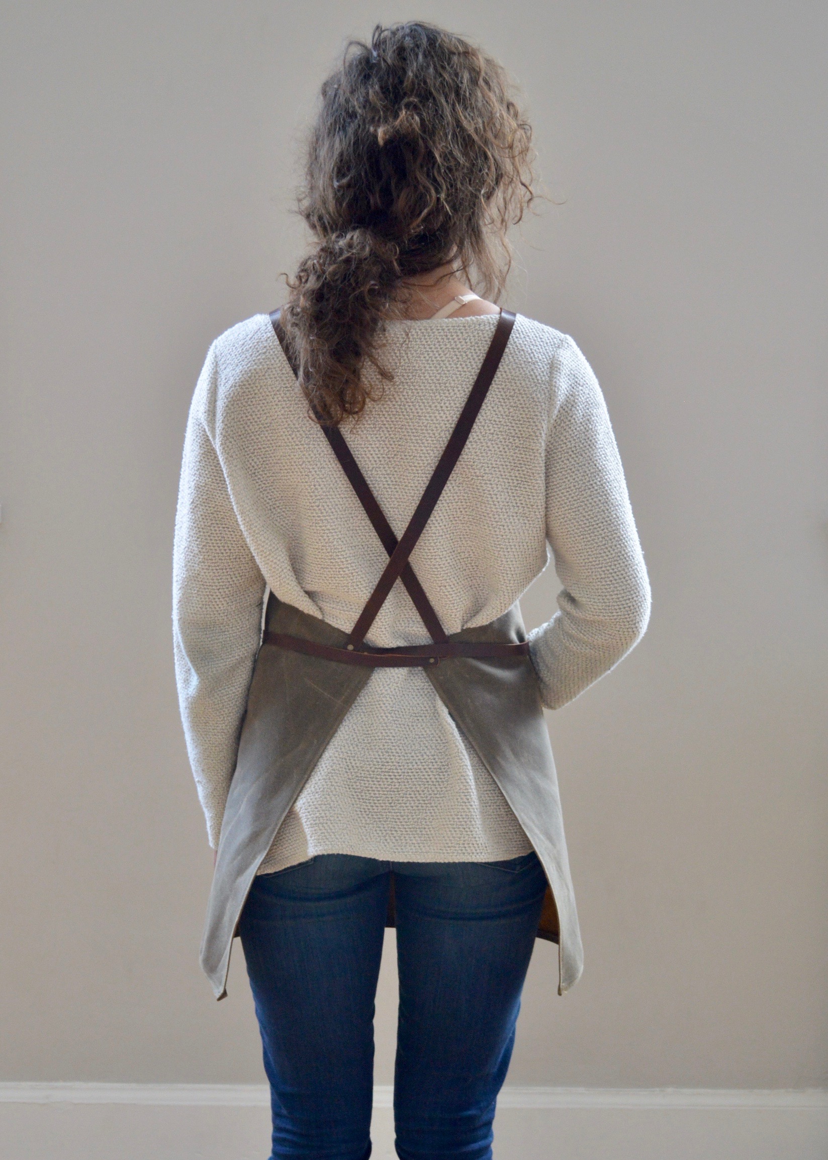 Western Bound Goods Waxed Canvas Apron
