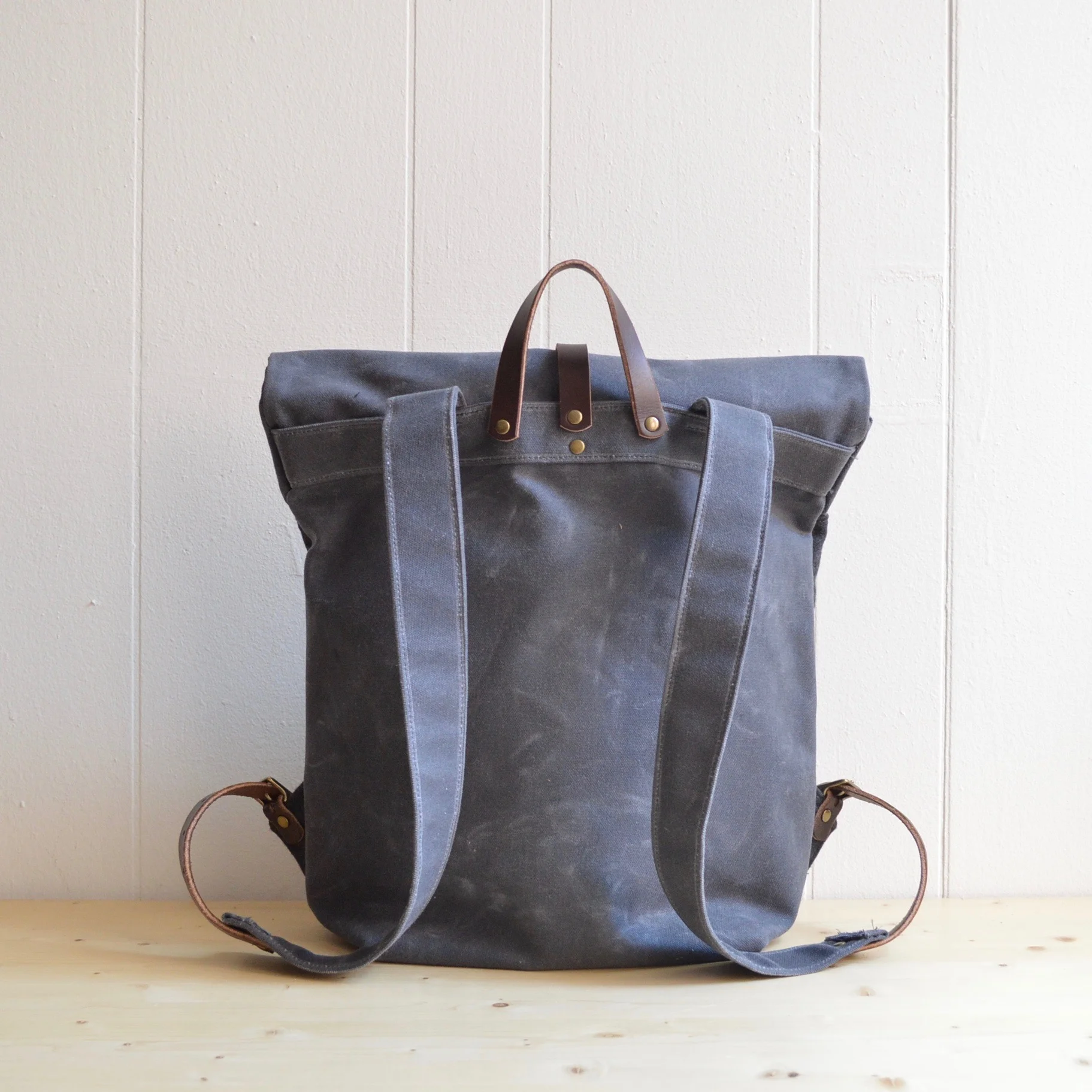 Western Bound Goods Waxed Canvas Backpack