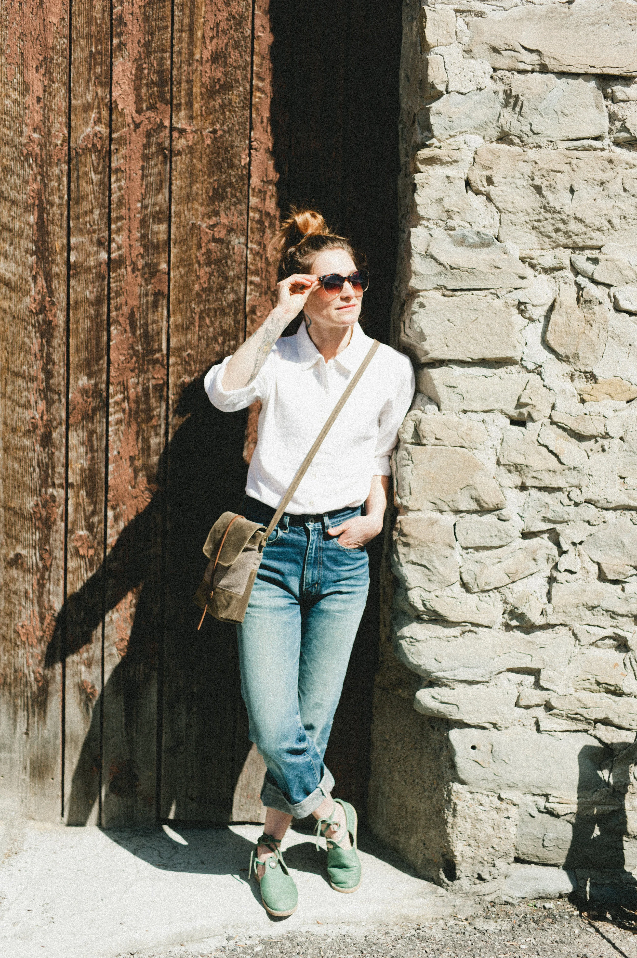 Western Bound Goods Waxed Canvas Purse