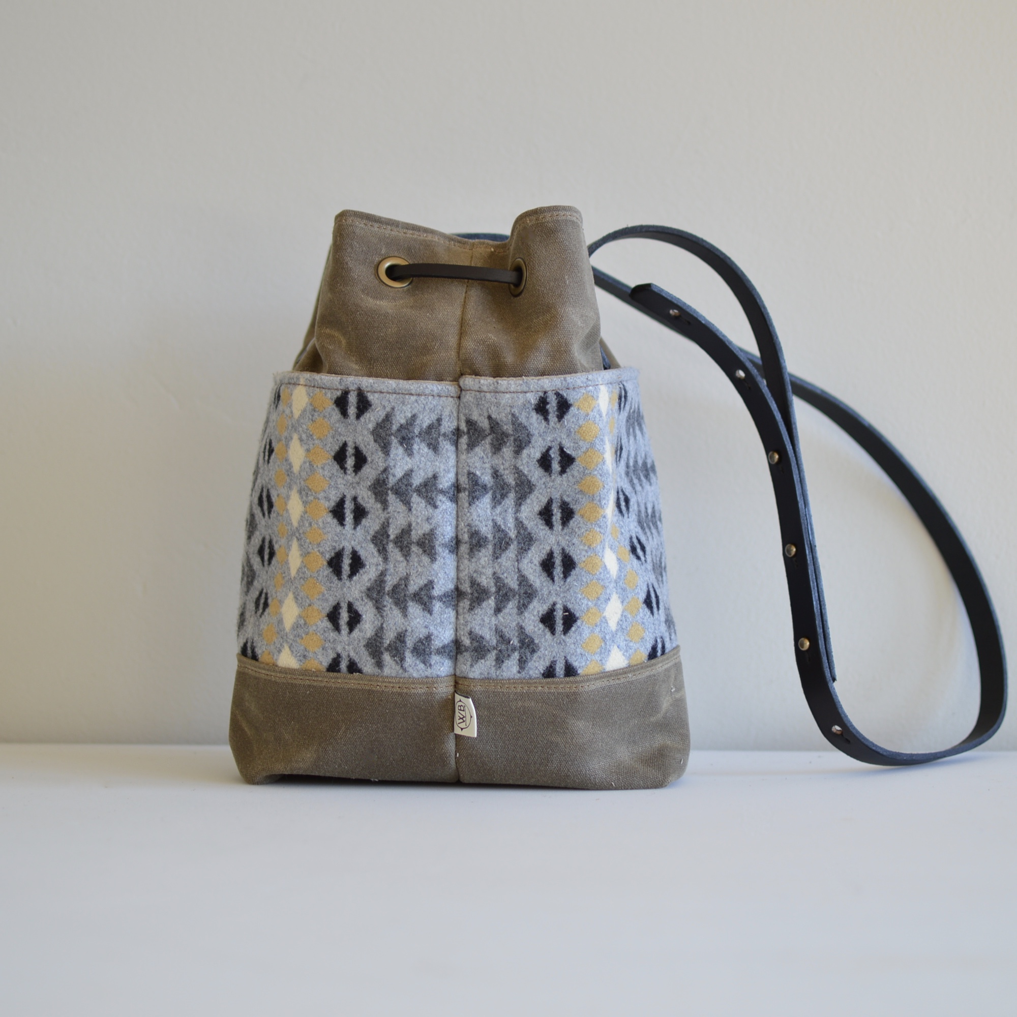 Western Bound Goods Pendleton Bucket Bag