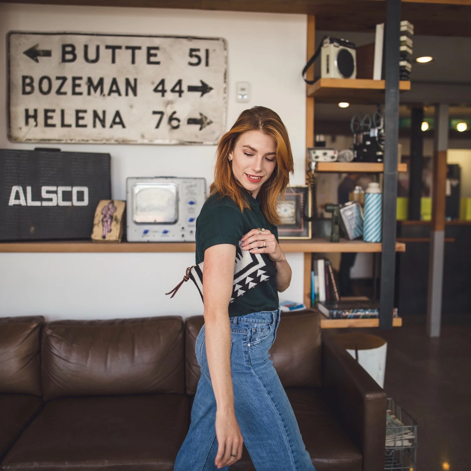 Western Bound Goods Clutch