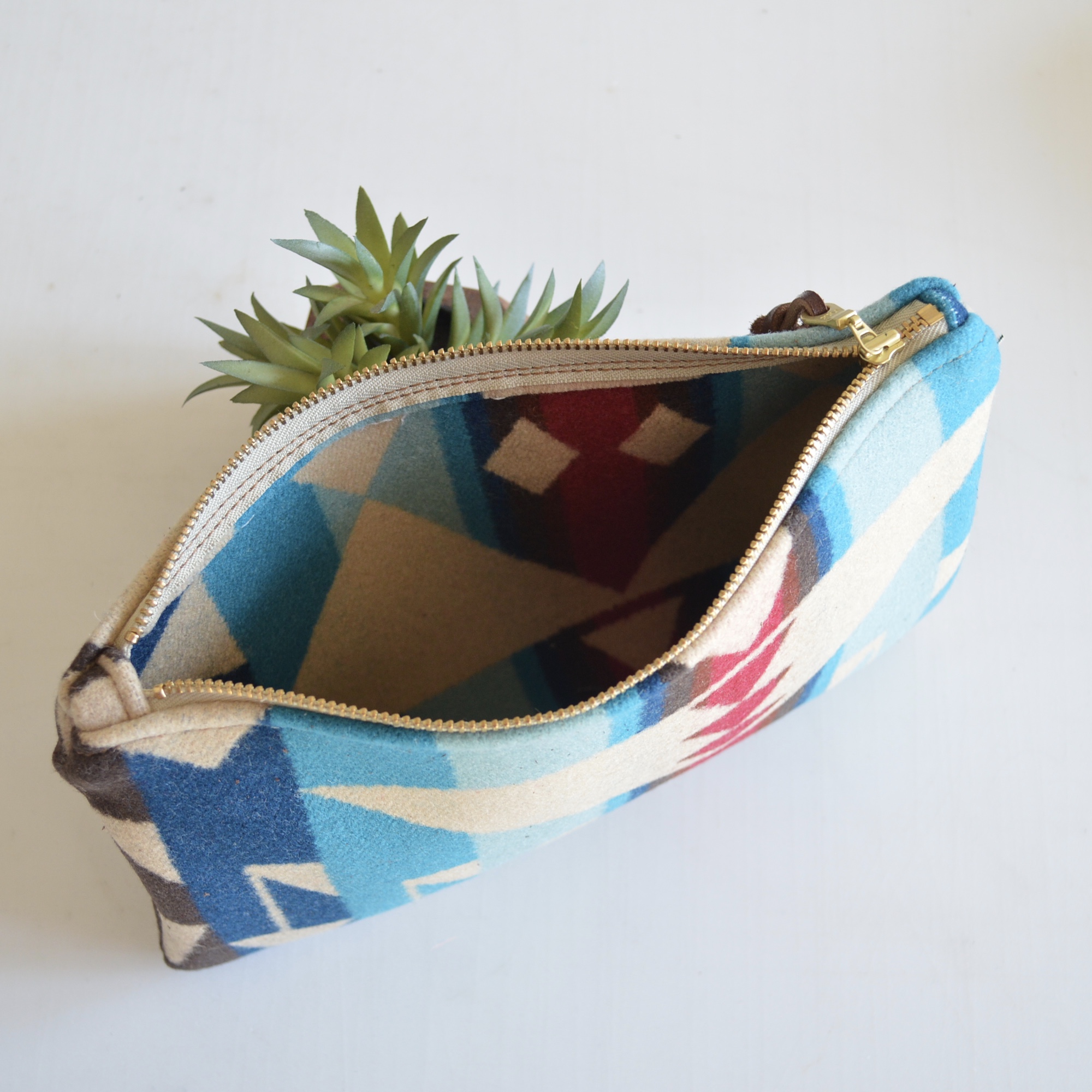Western Bound Goods Pendleton Clutch