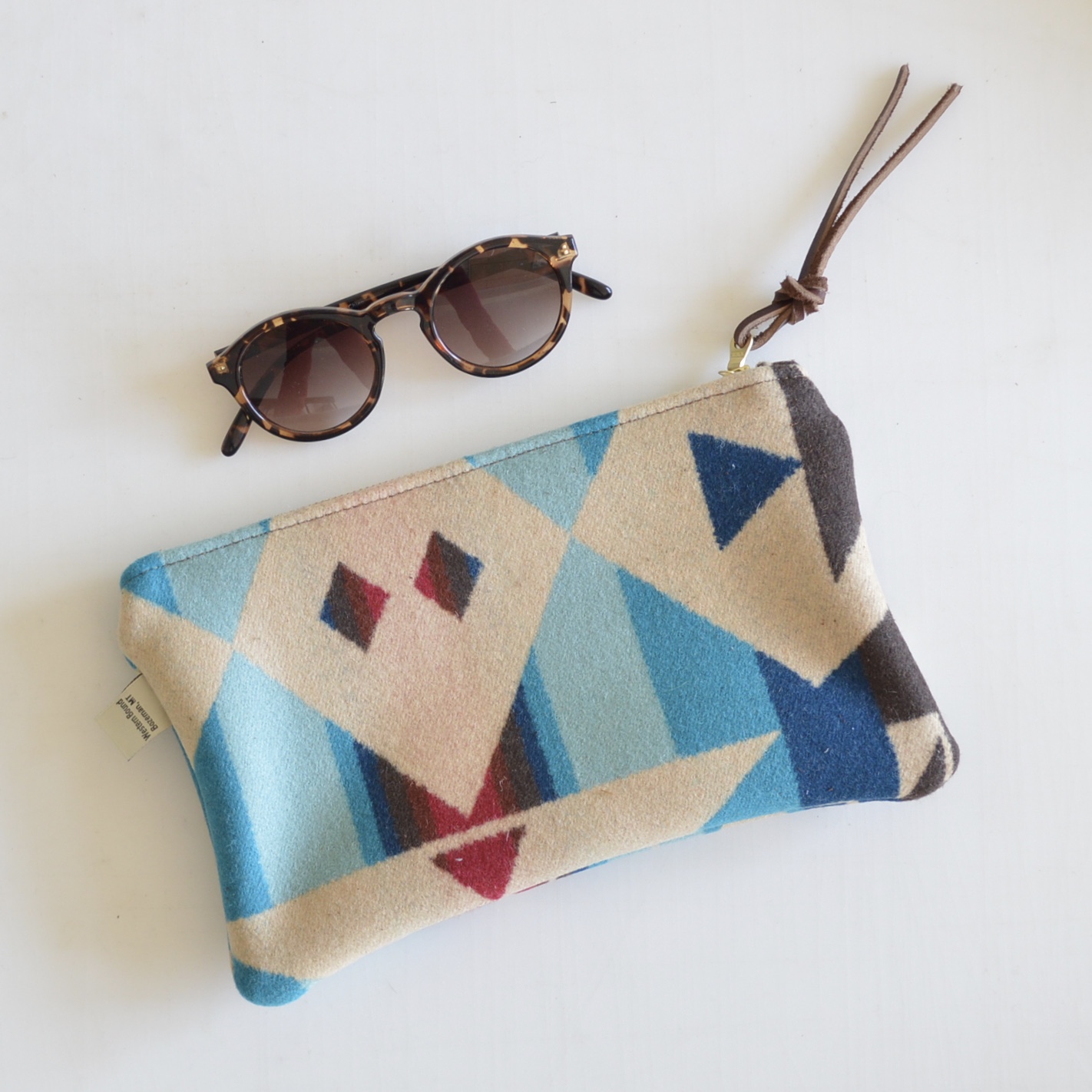 Western Bound Goods Pendleton Clutch