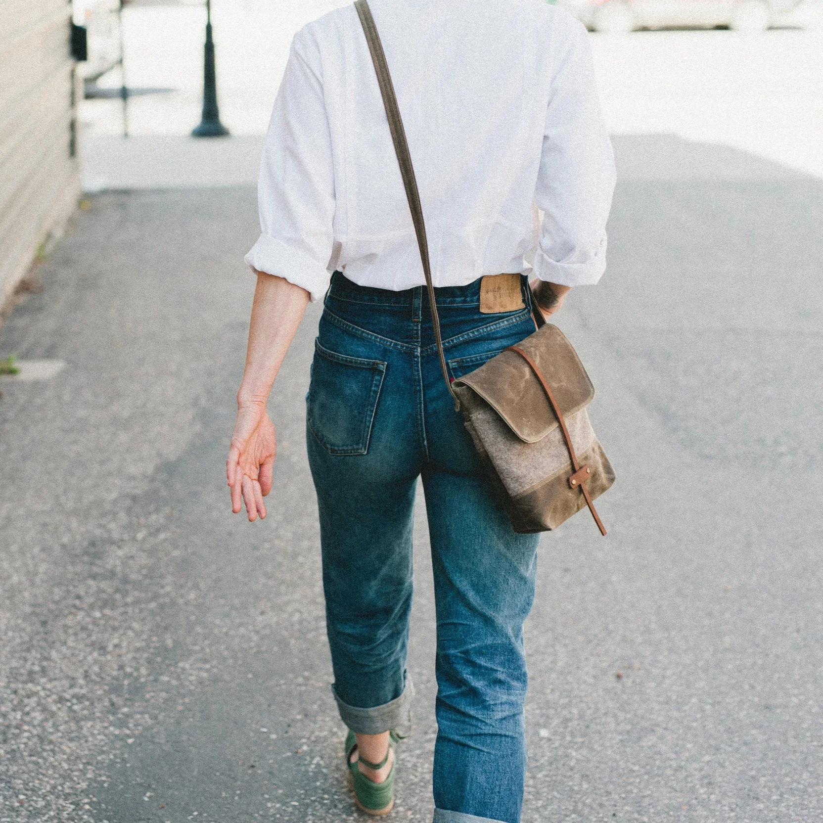 Copy of Copy of Copy of Western Bound Goods Waxed Canvas Bag