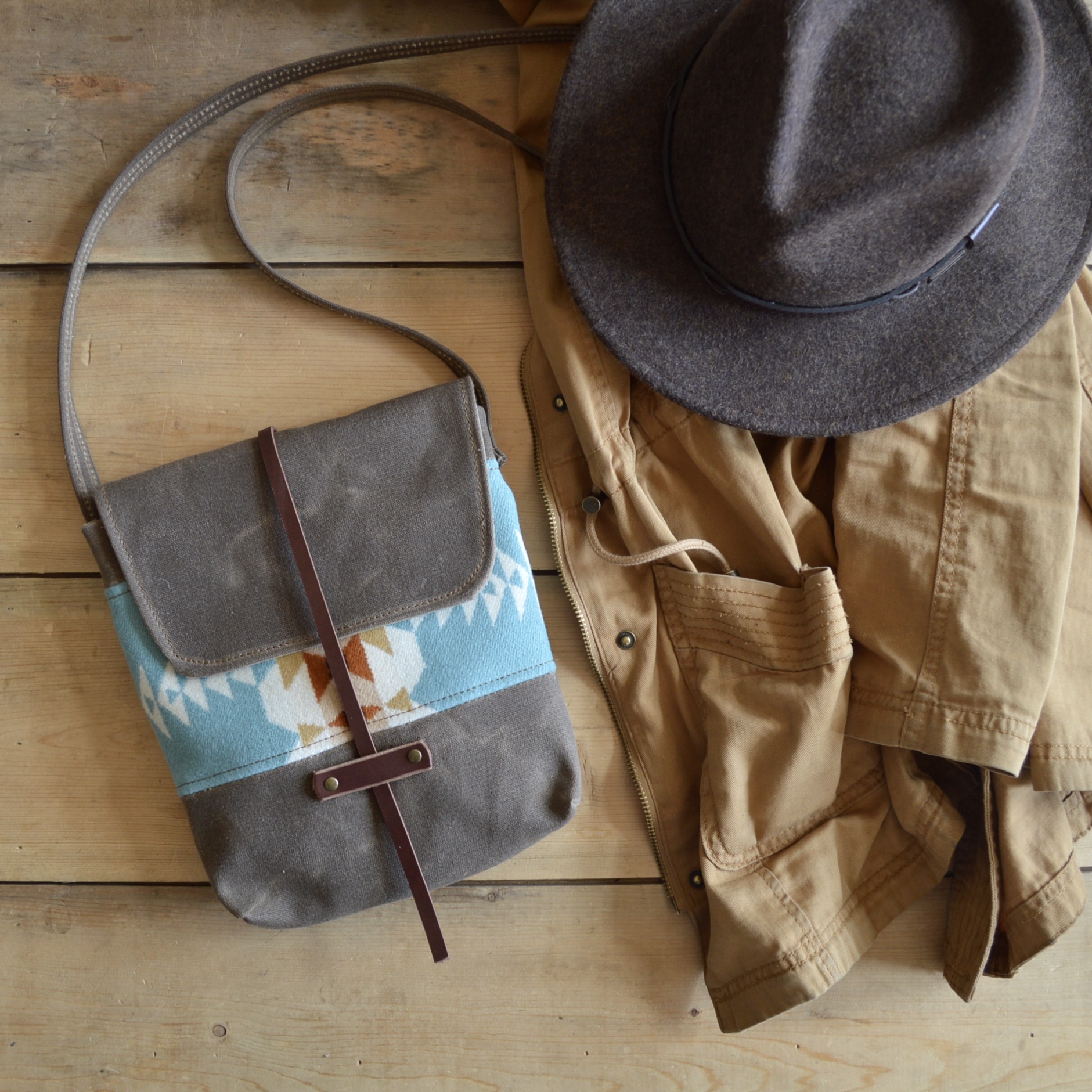 Western Bound Goods Pendleton Purse