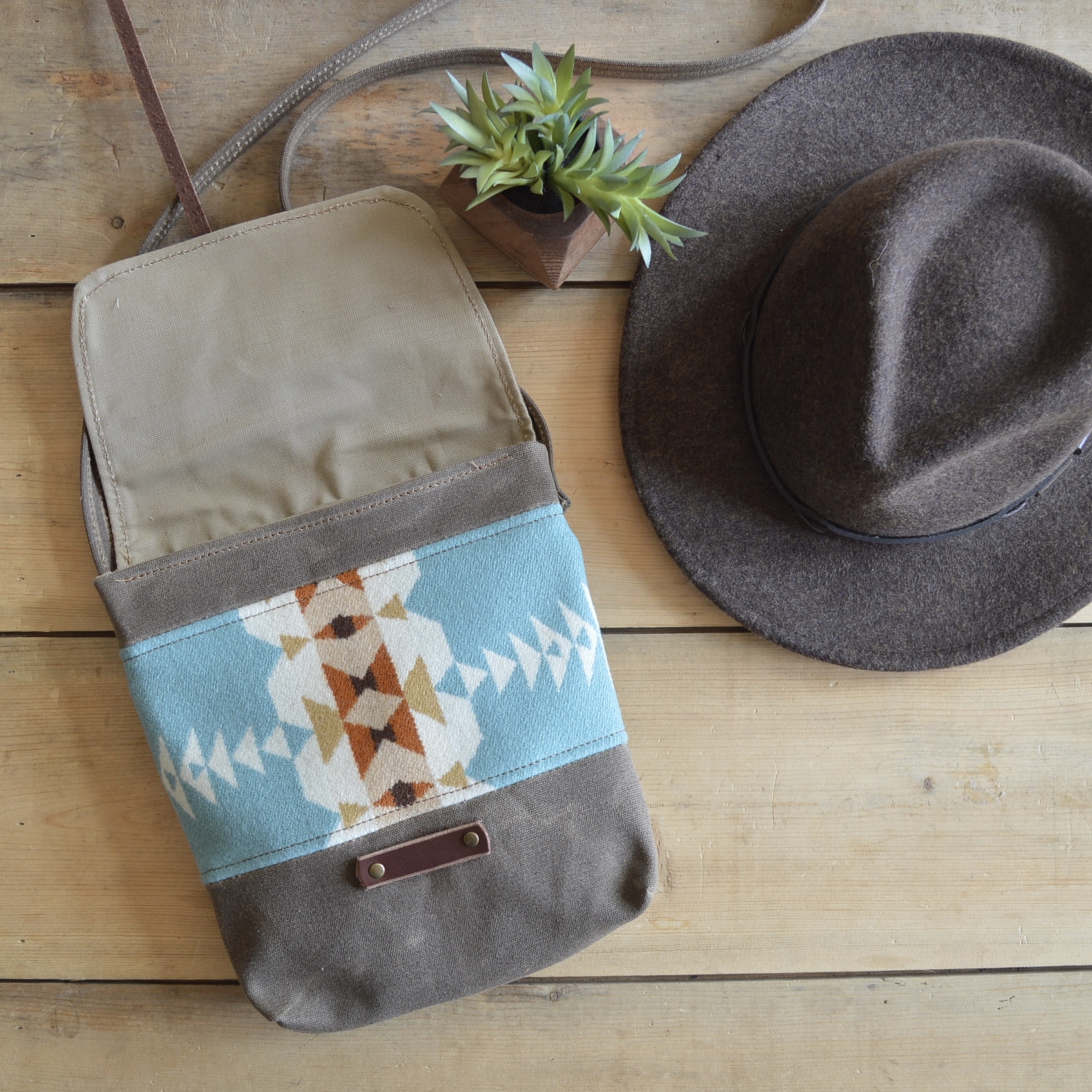 Western Bound Goods Pendleton Purse