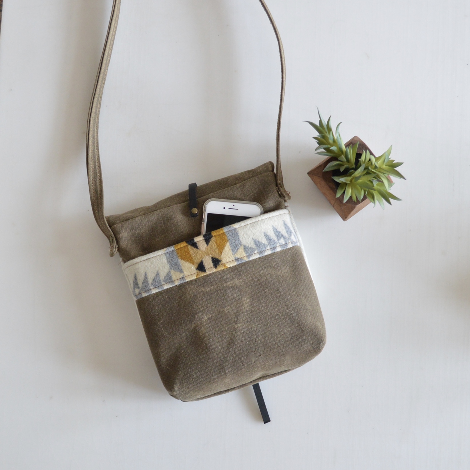 Western Bound Goods Pendleton Purse