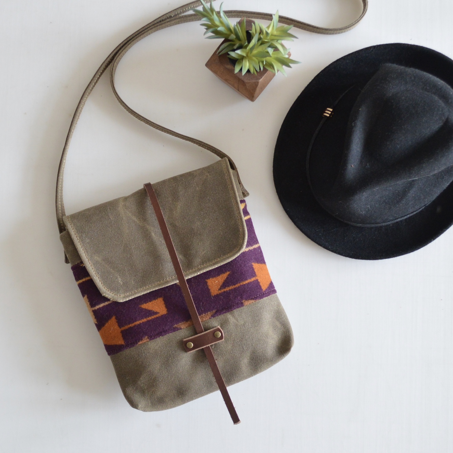 Western Bound Goods Pendleton Purse