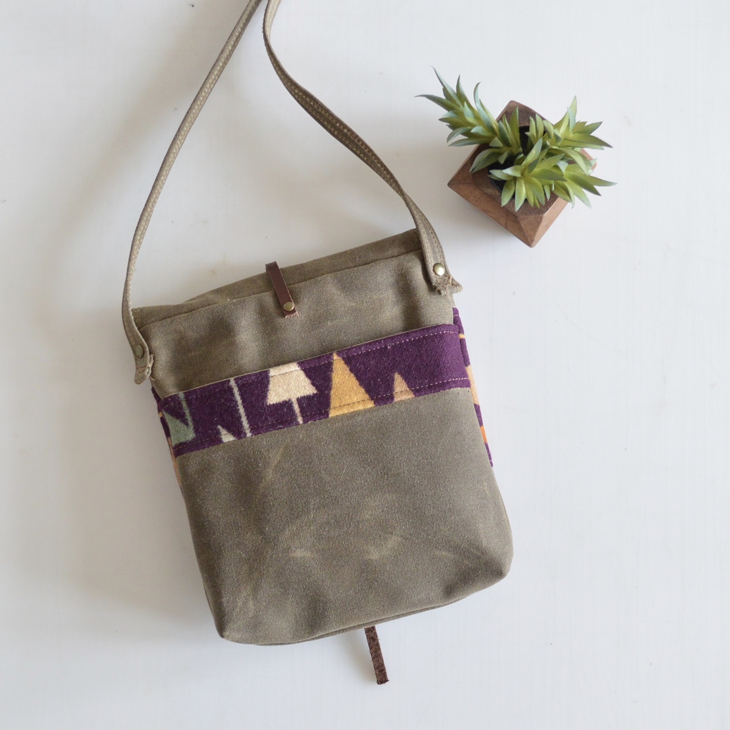 Western Bound Goods Pendleton Purse