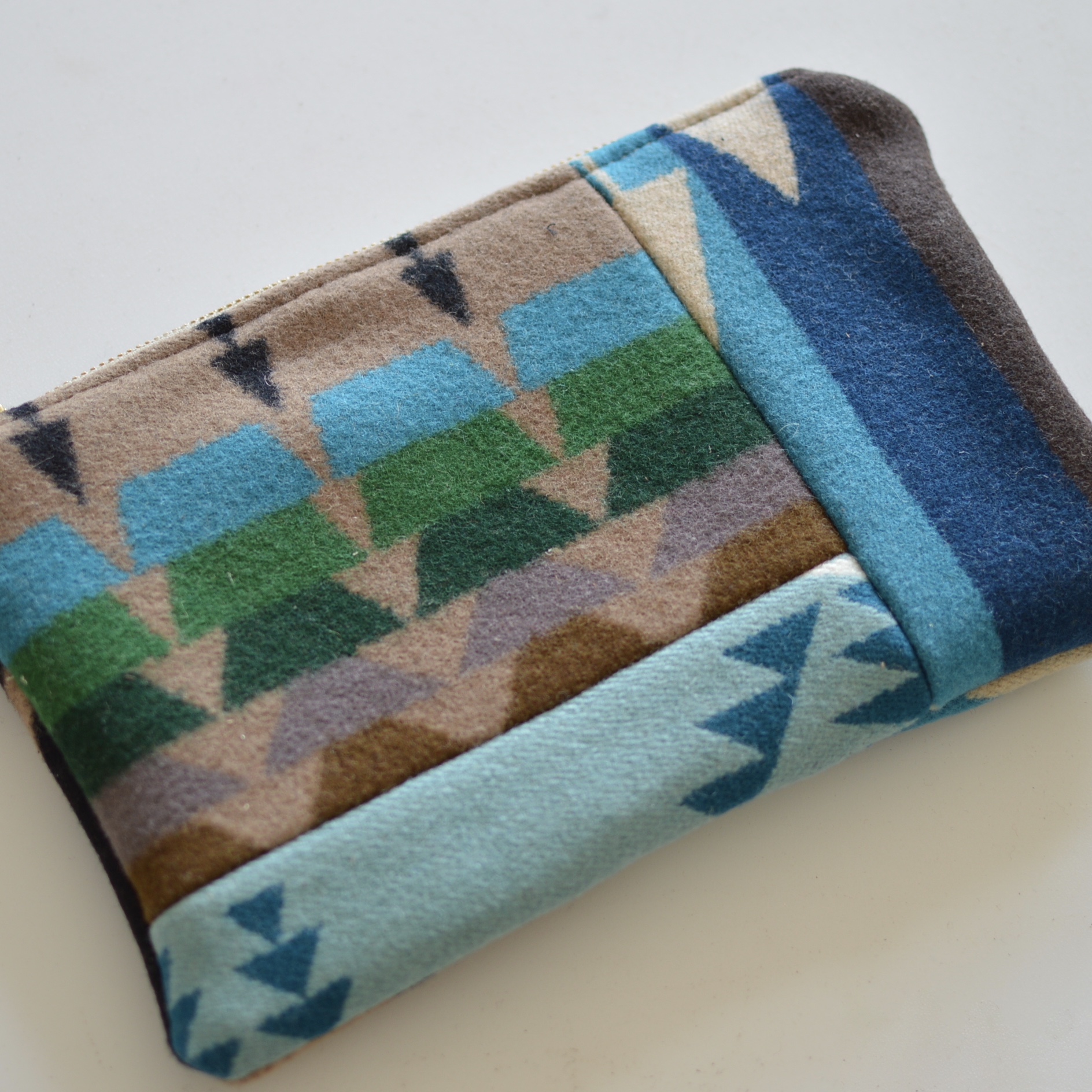 Western Bound Goods Pendleton Clutch