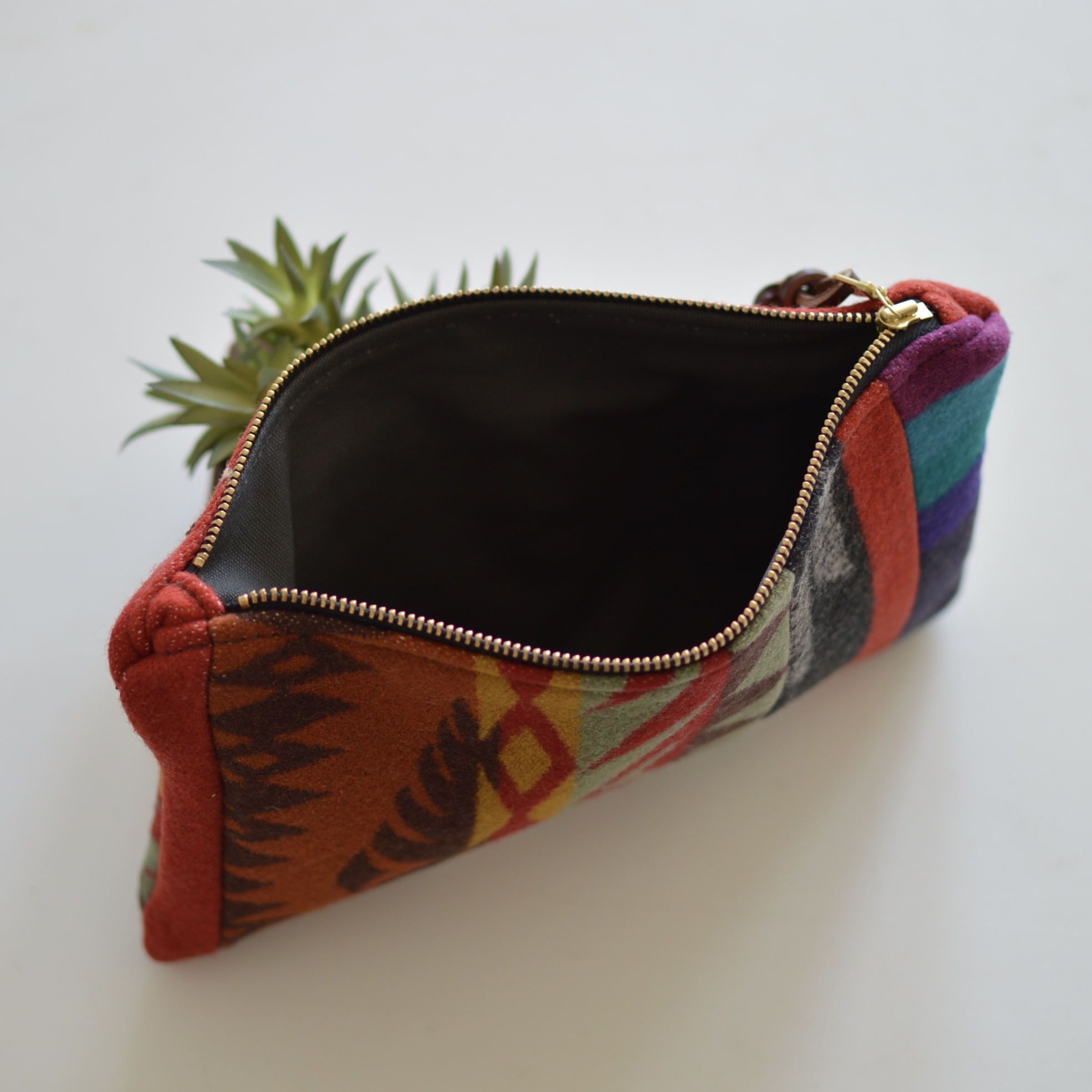 Western Bound Goods Pendleton Clutch
