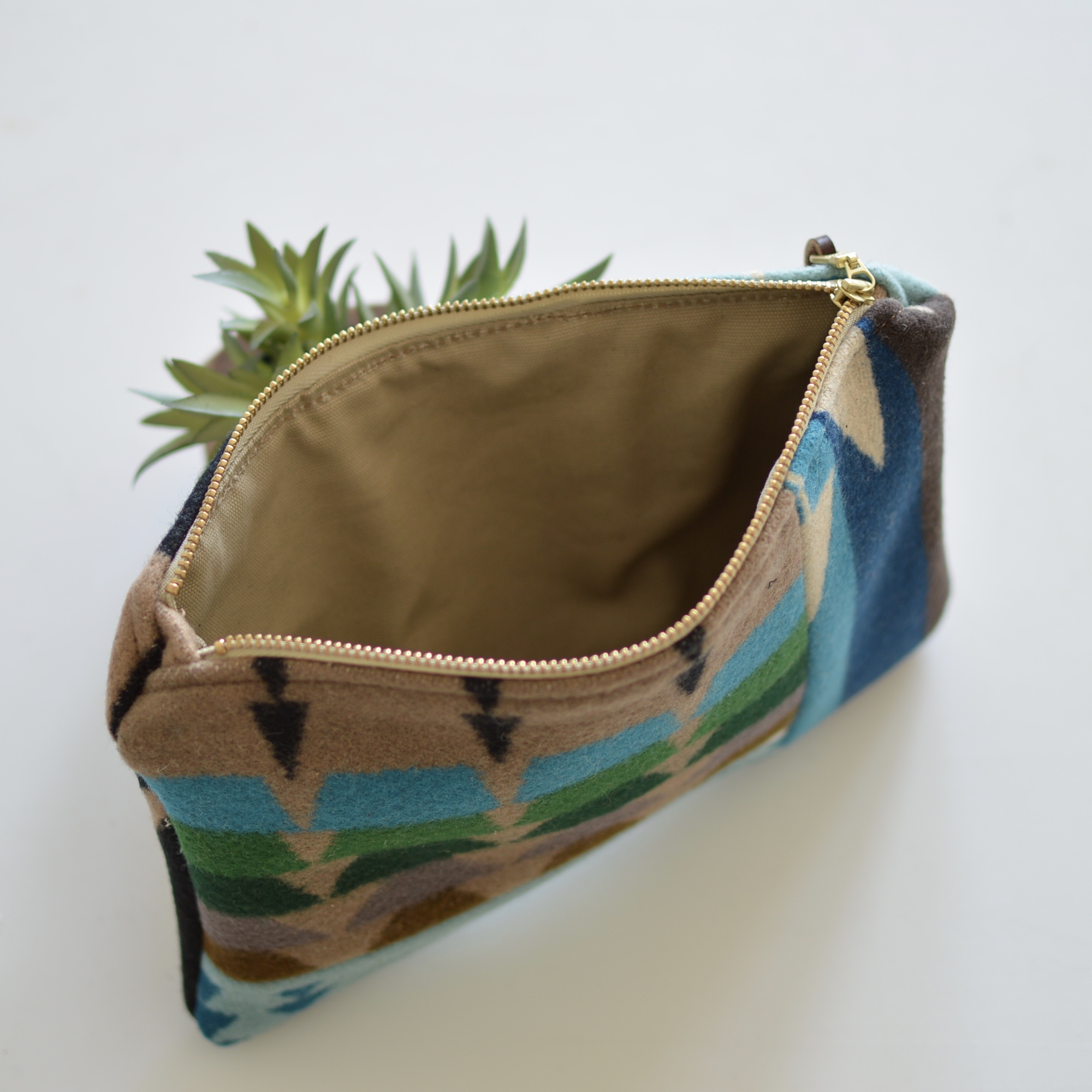 Western Bound Goods Pendleton Clutch