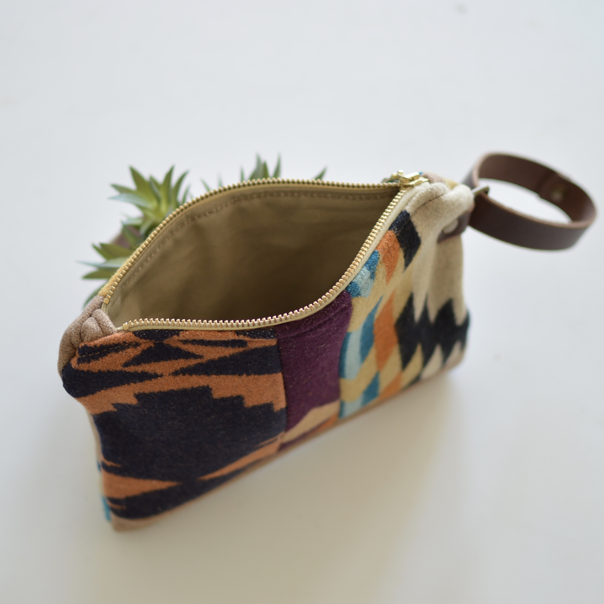 Western Bound Goods Pendleton Wristlet