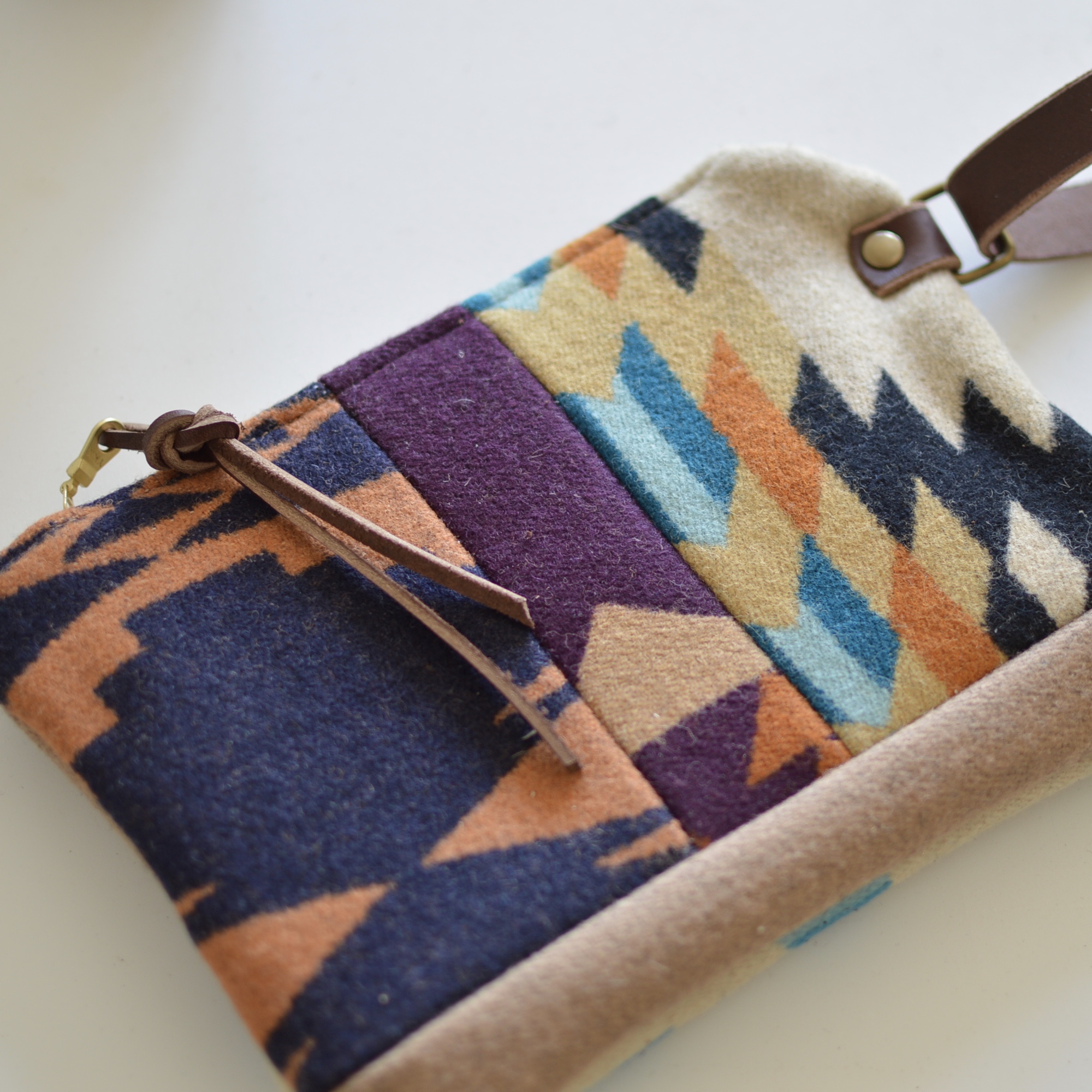 Western Bound Goods Pendleton Wristlet