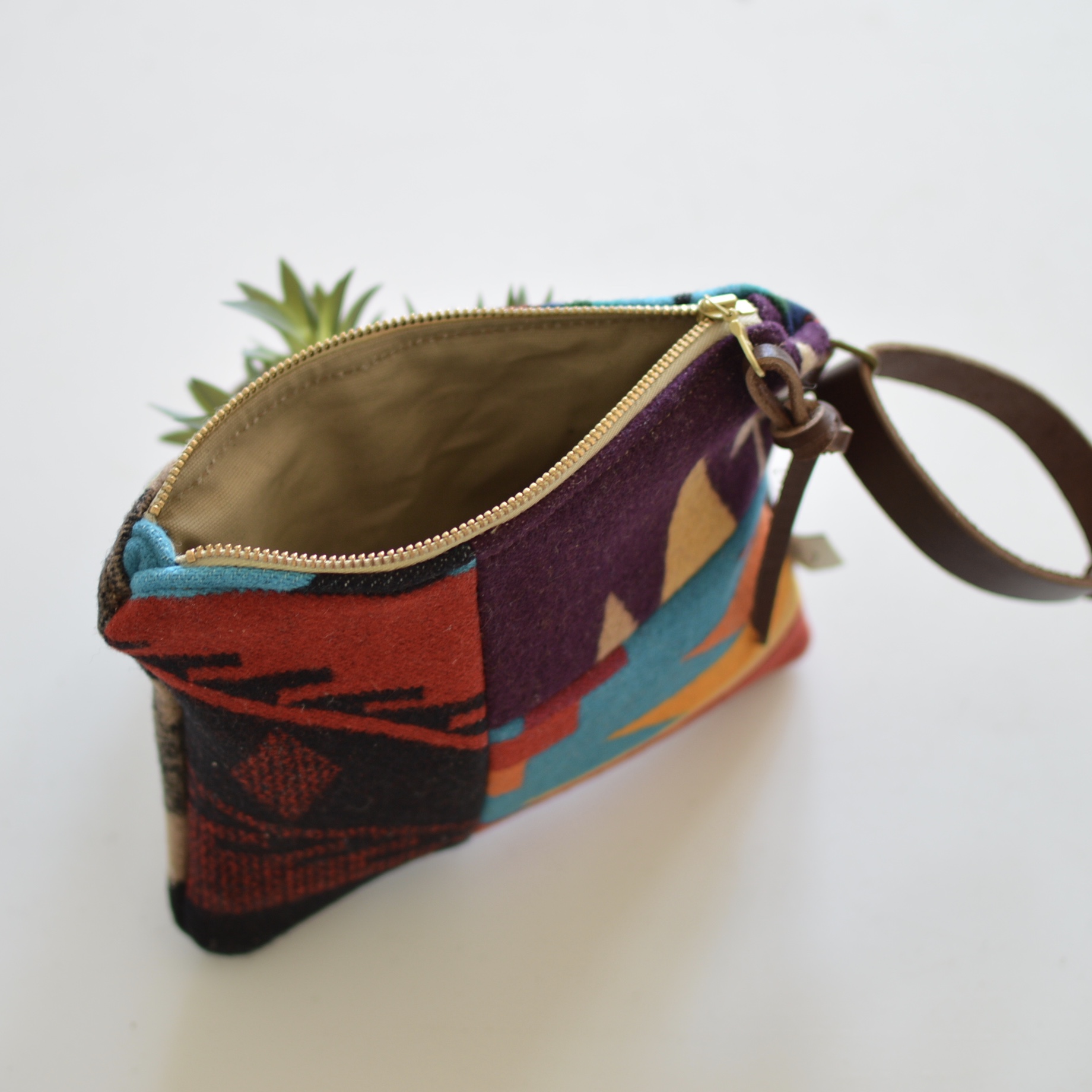 Western Bound Goods Pendleton Wristlet