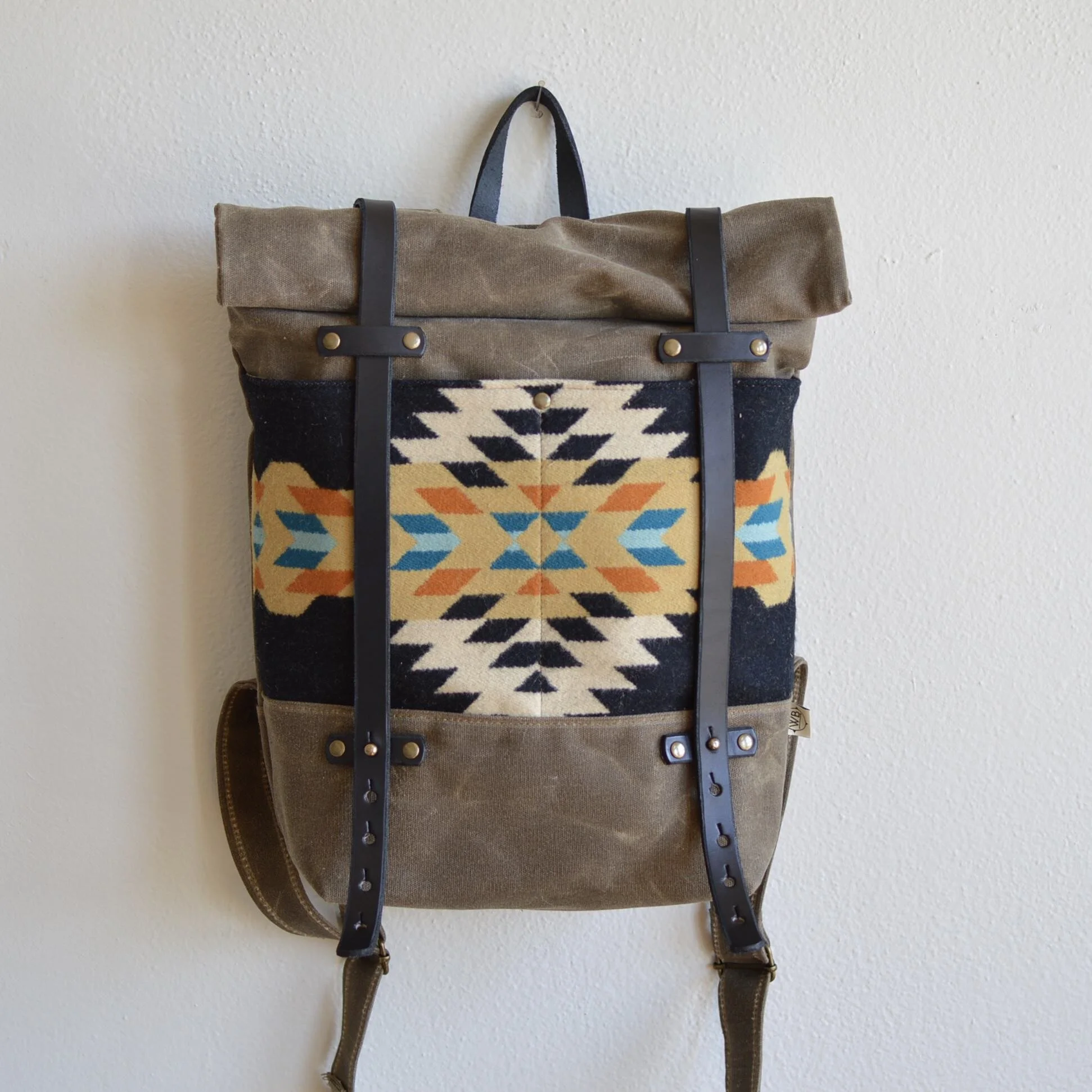 Waxed Canvas Backpack 