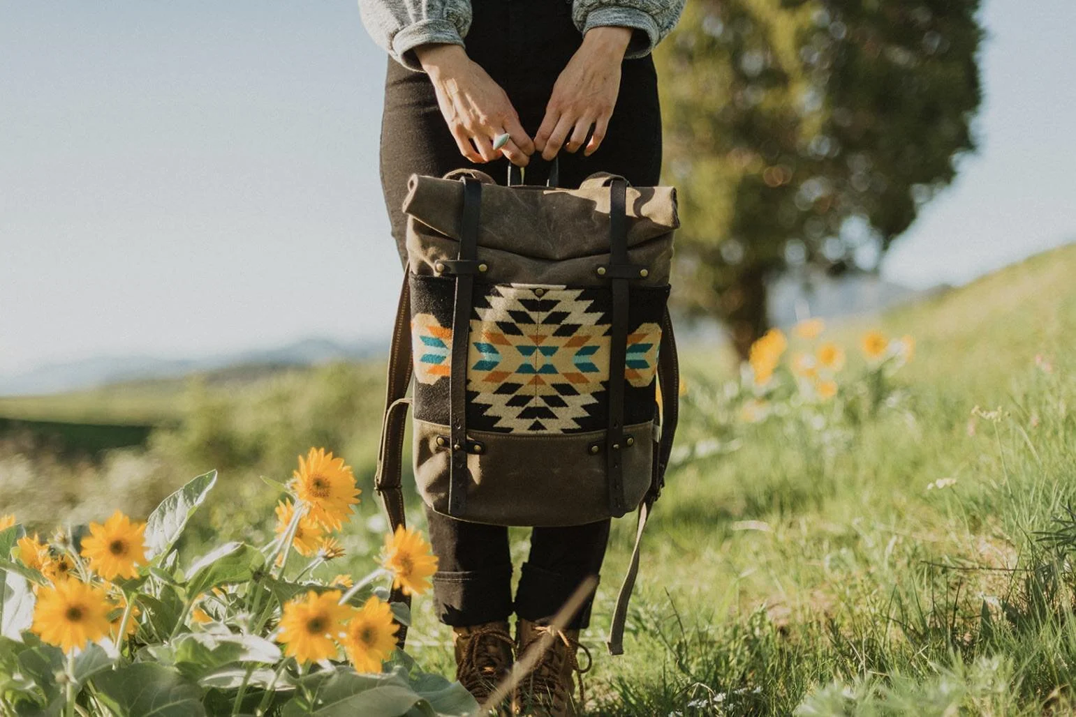 Western Bound Goods Pendleton Backpack