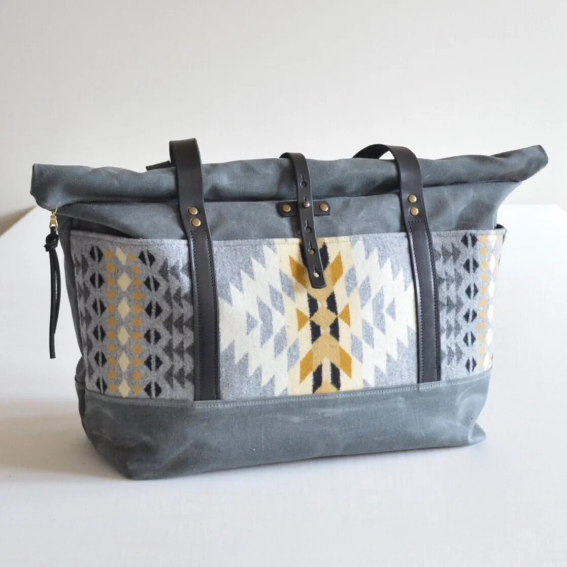 canvas weekender bag