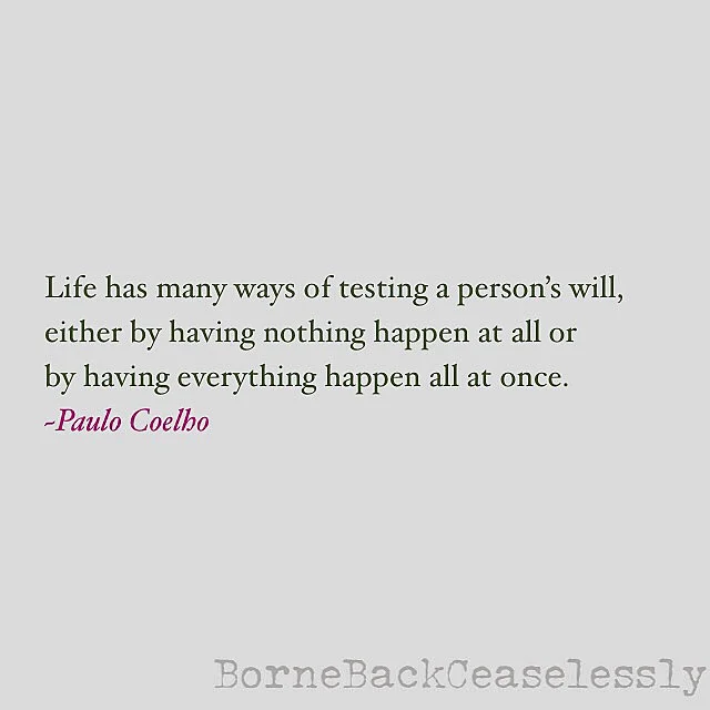 When it rains it pours.