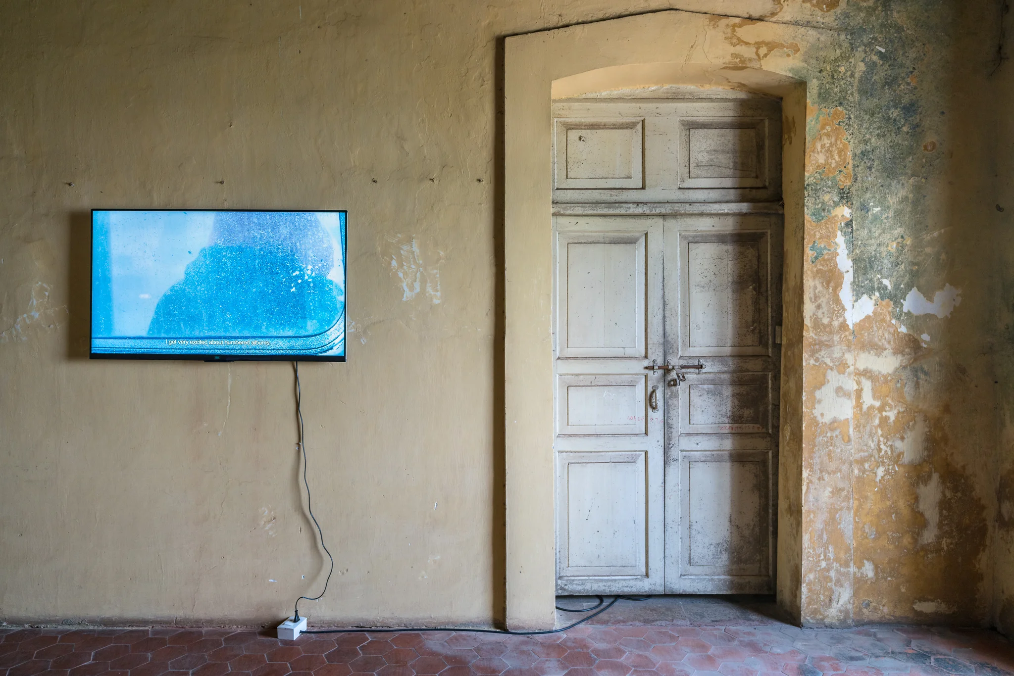 Installation view from ´In Line of Flight´ at Serendipity art festival, Goa, India in 2018.