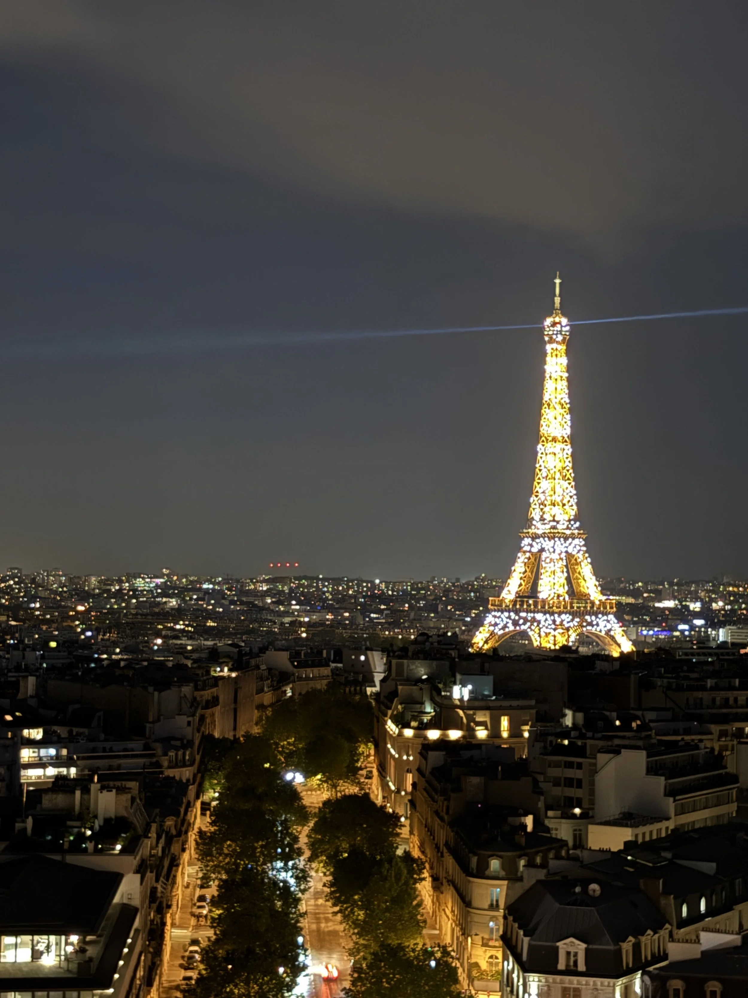 The Arc de Triomphe After Dark: Five Minutes of Paris Showing Off