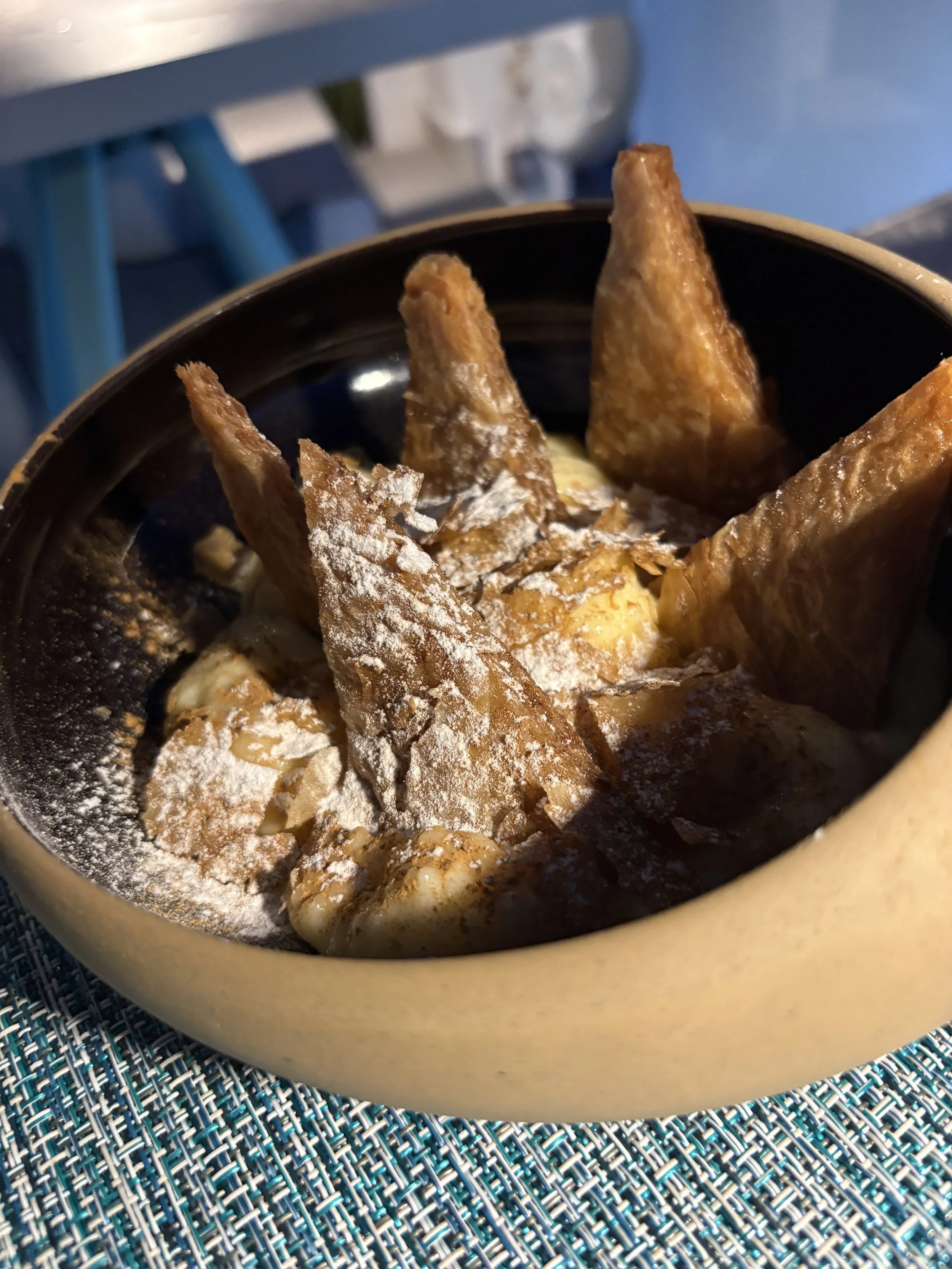 Custard Pastry Desert