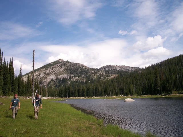 Warm Springs Creek Trail, Wind Lakes, Grave Peaks Lookout