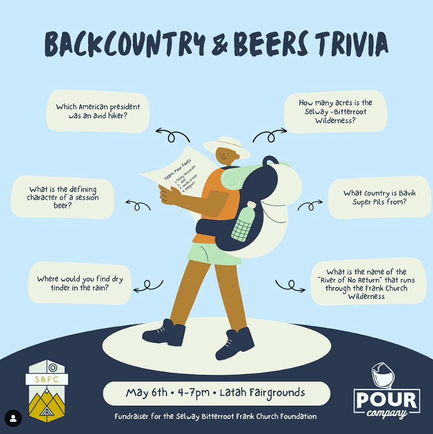 Backcountry & Beers Trivia in Moscow