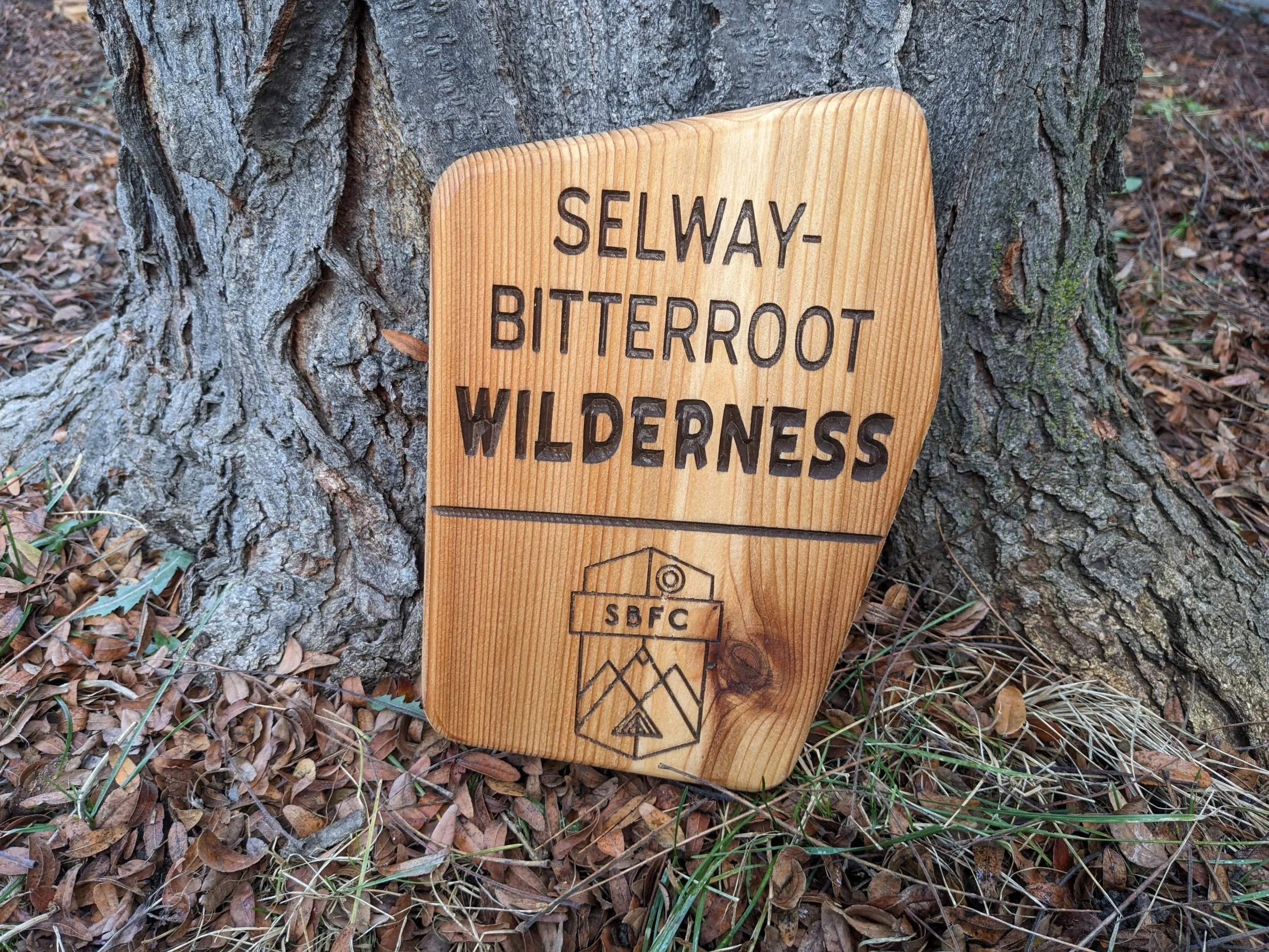 Wilderness Sign Example Mini Wilderness Signs — Selway Bitterroot Frank Church Foundation