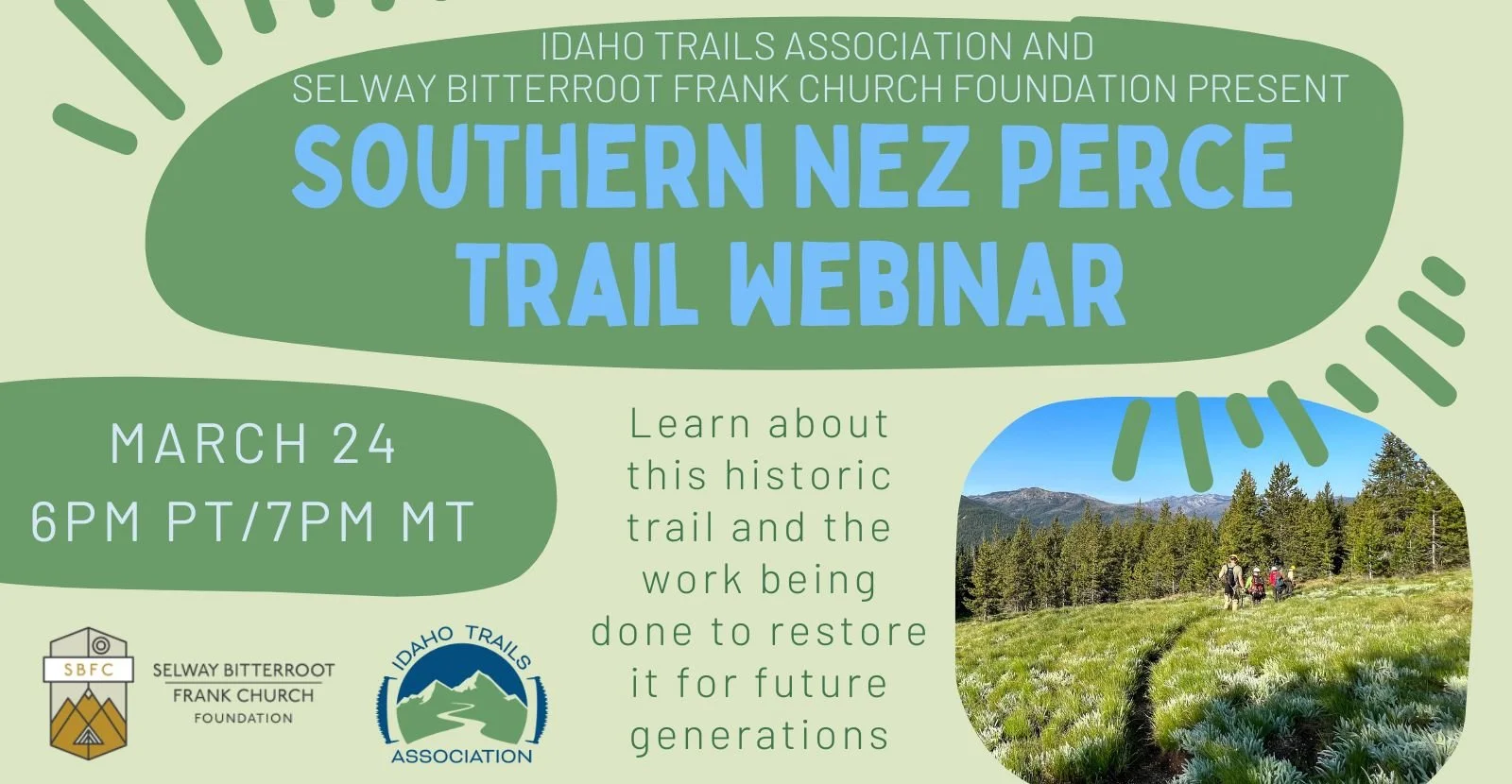 Southern Nez Perce Trail Webinar