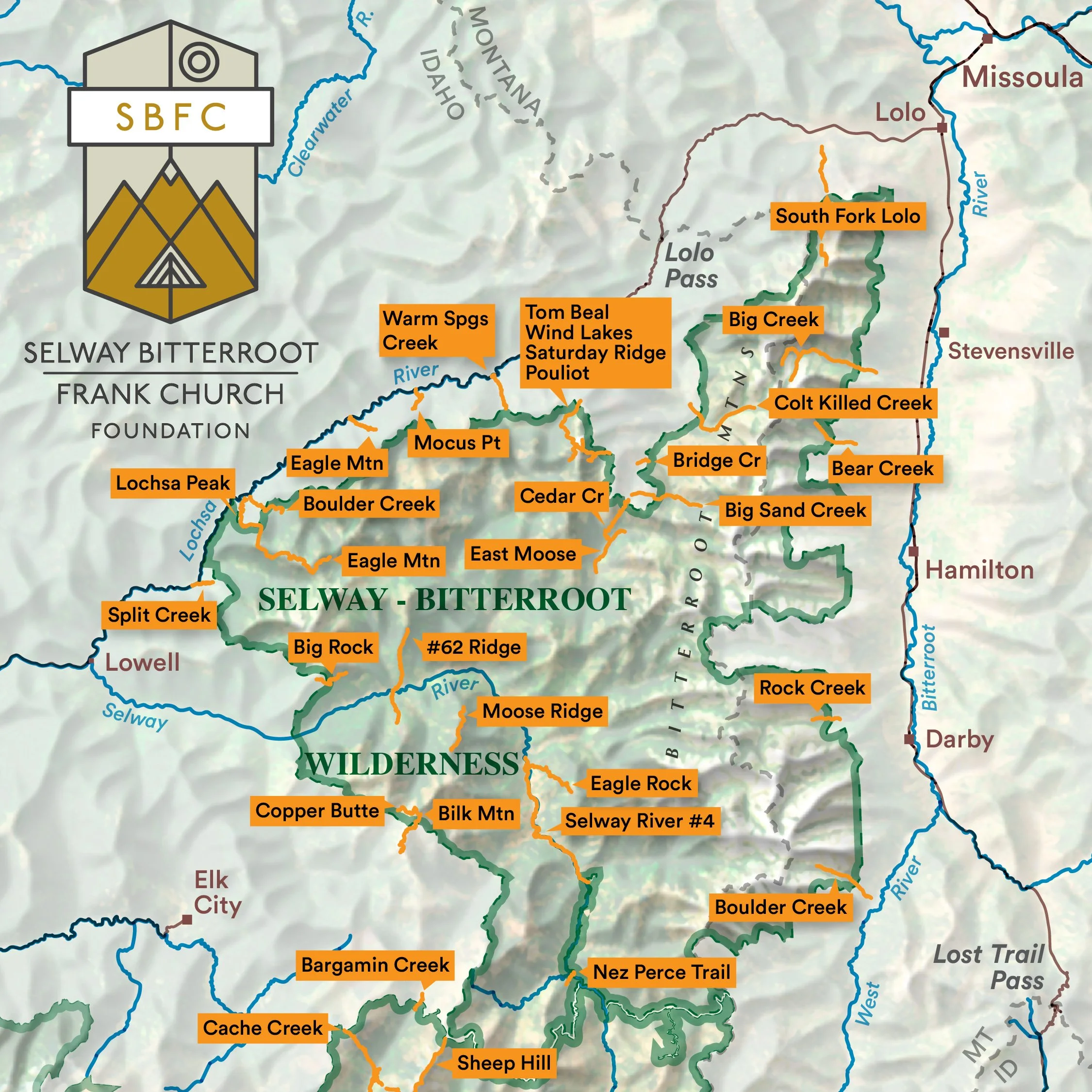 2026 Selway-Bitterroot Work Map
