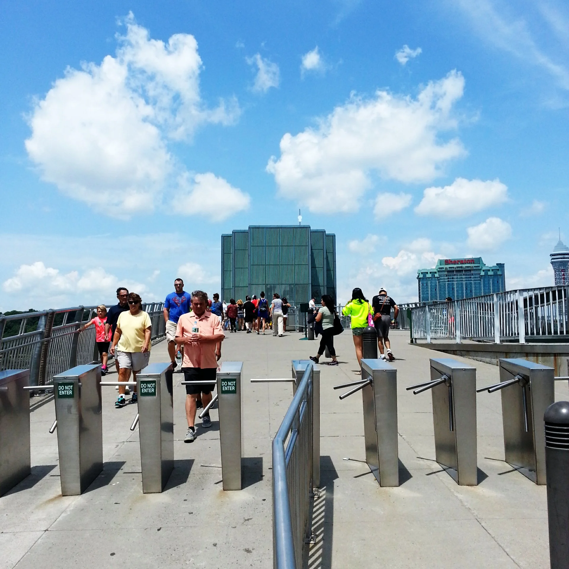 Observation Deck. Entry fee is just $1.
