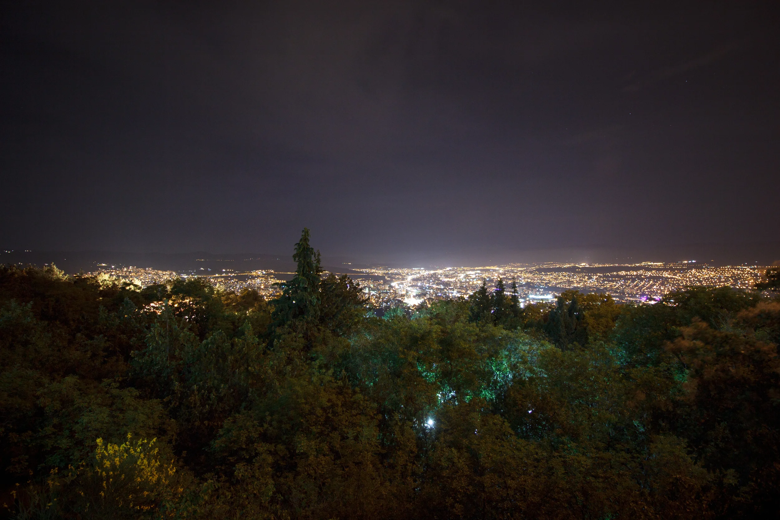 Tbilisi at night