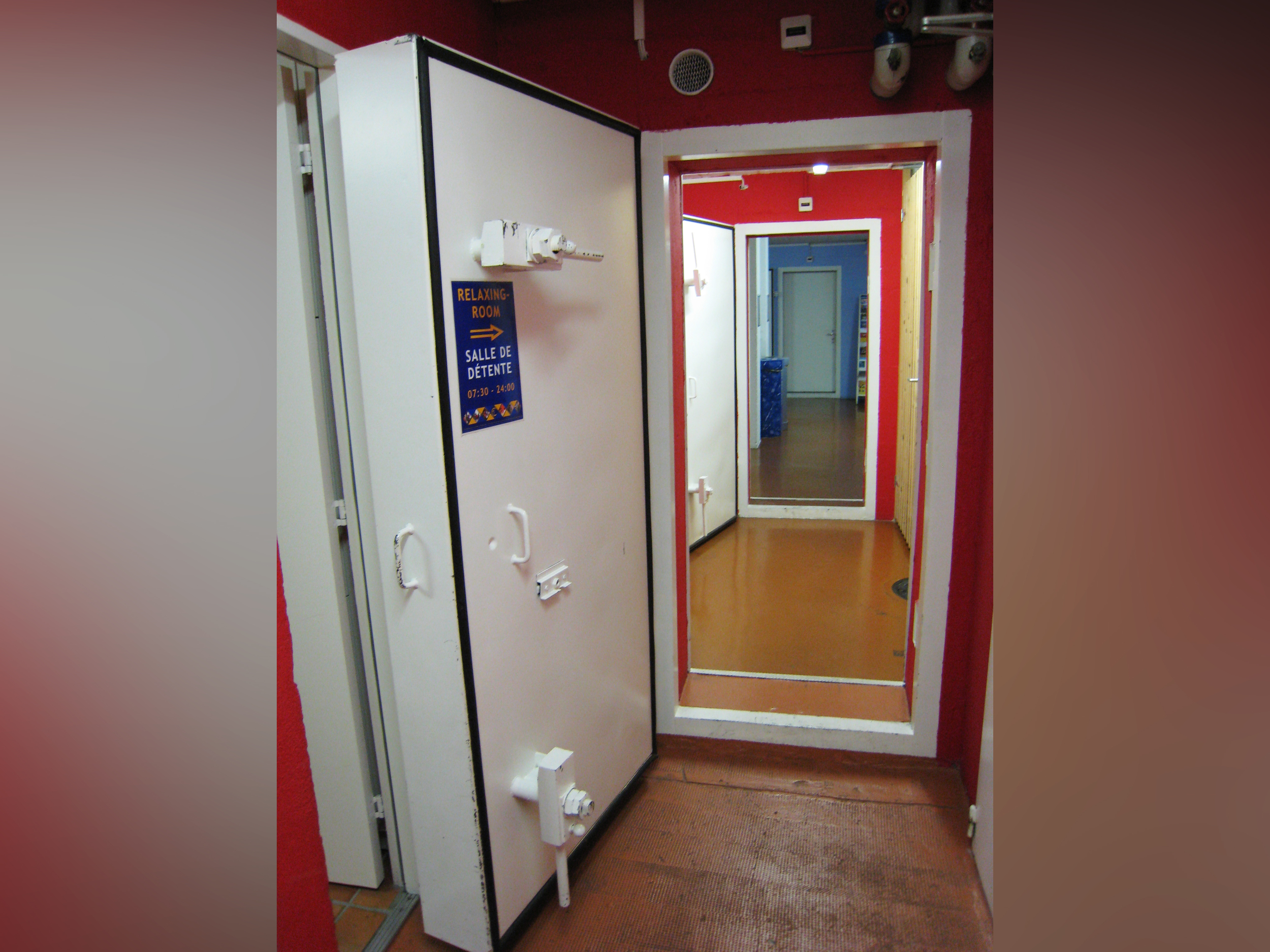 Have a break... in a bunker!
