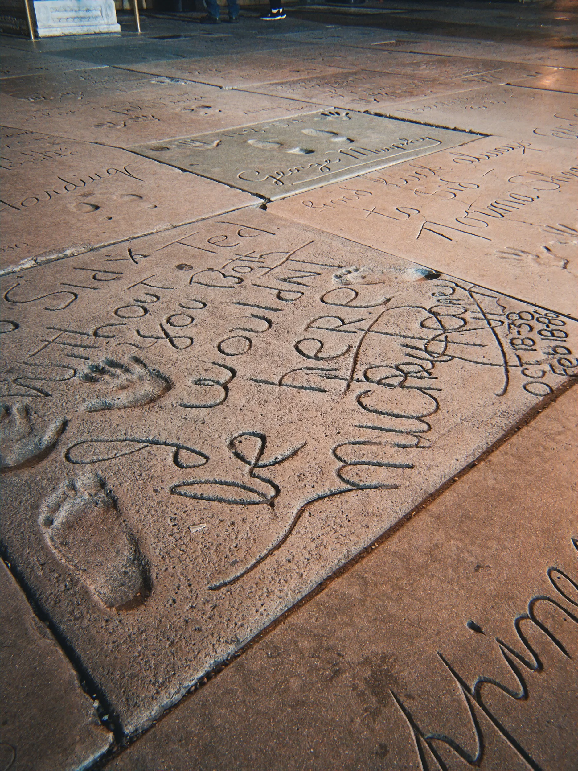 Hollywood Footprints