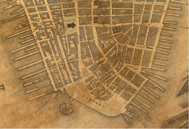 Lower Manhattan 1852