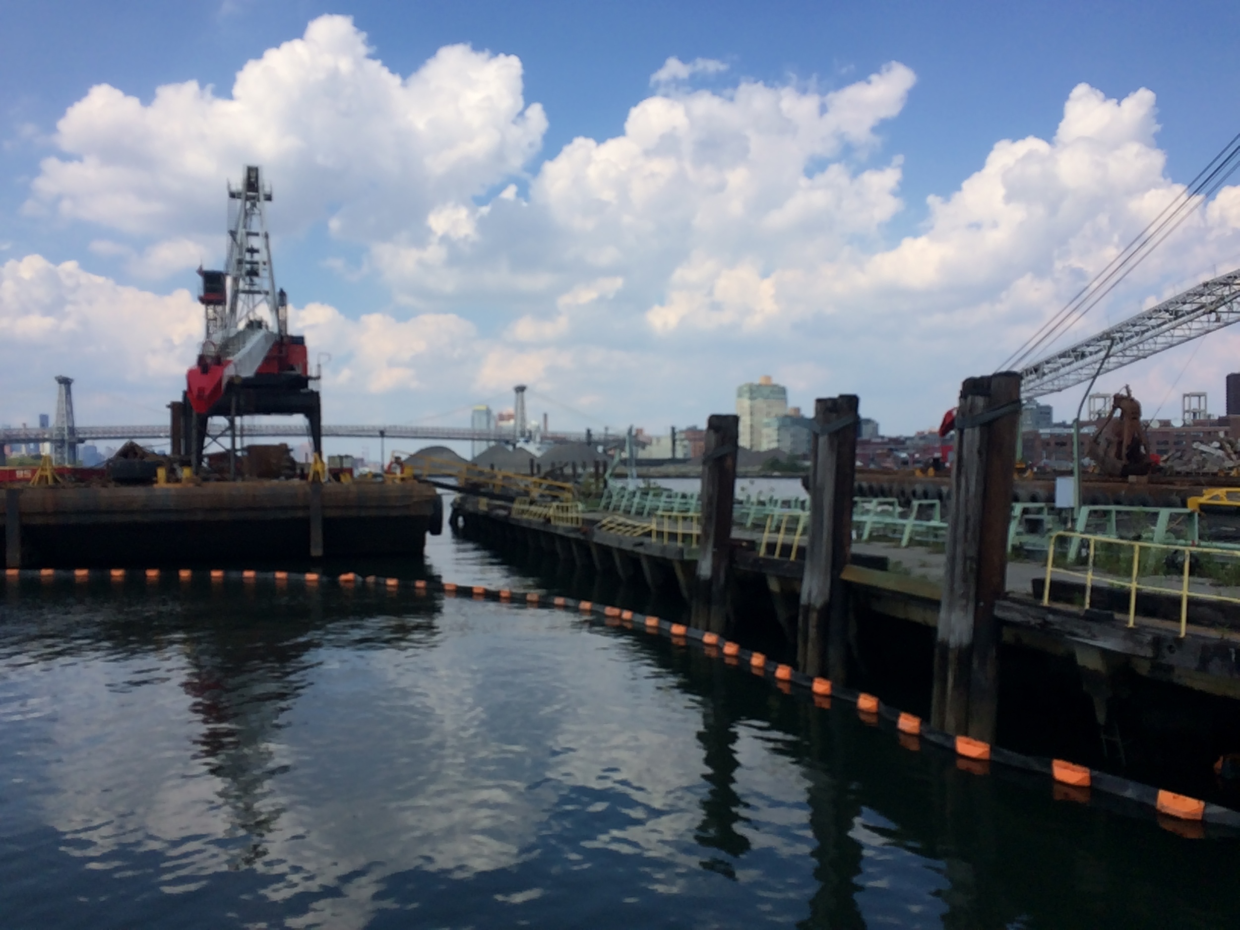Dismantling of the dock, this area will be used to dock ferries after operational hours.