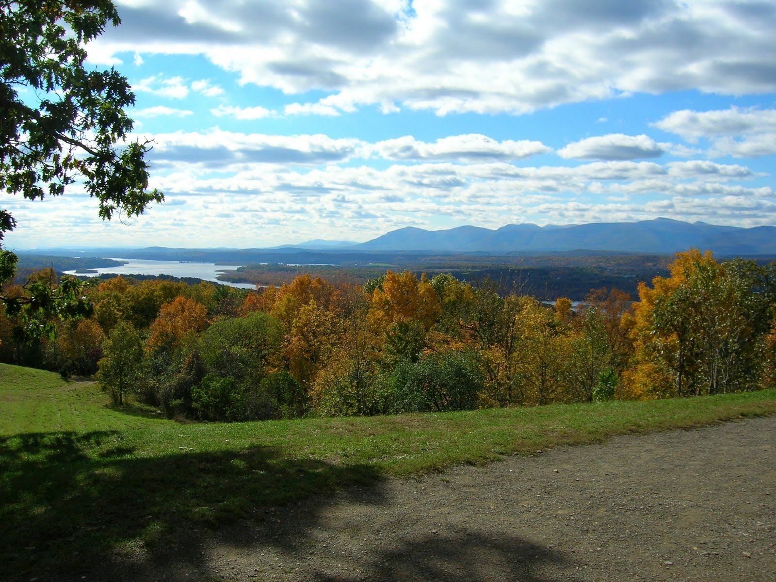View of Hudson River from Olana