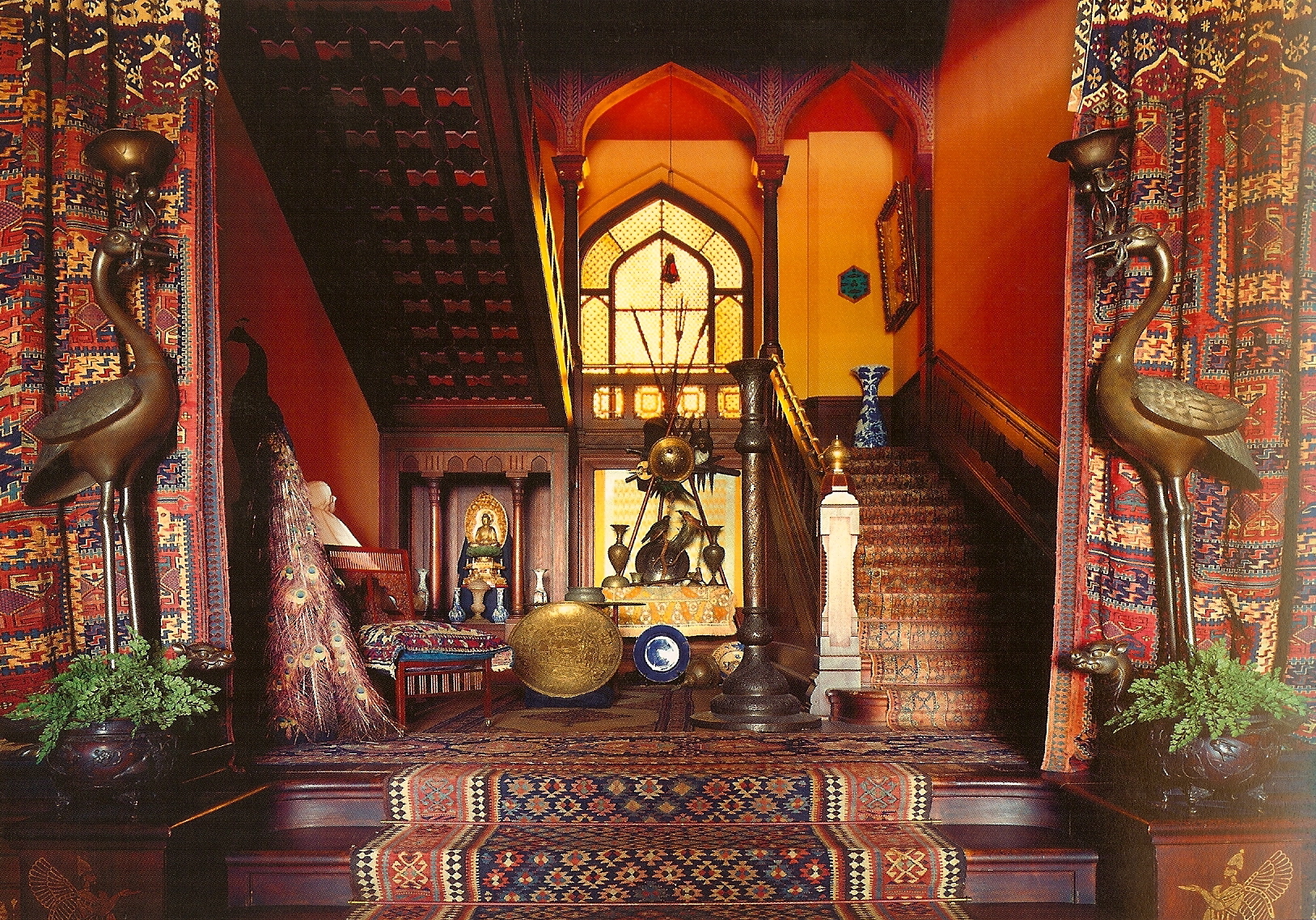 The Court Hall in the main house at Olana