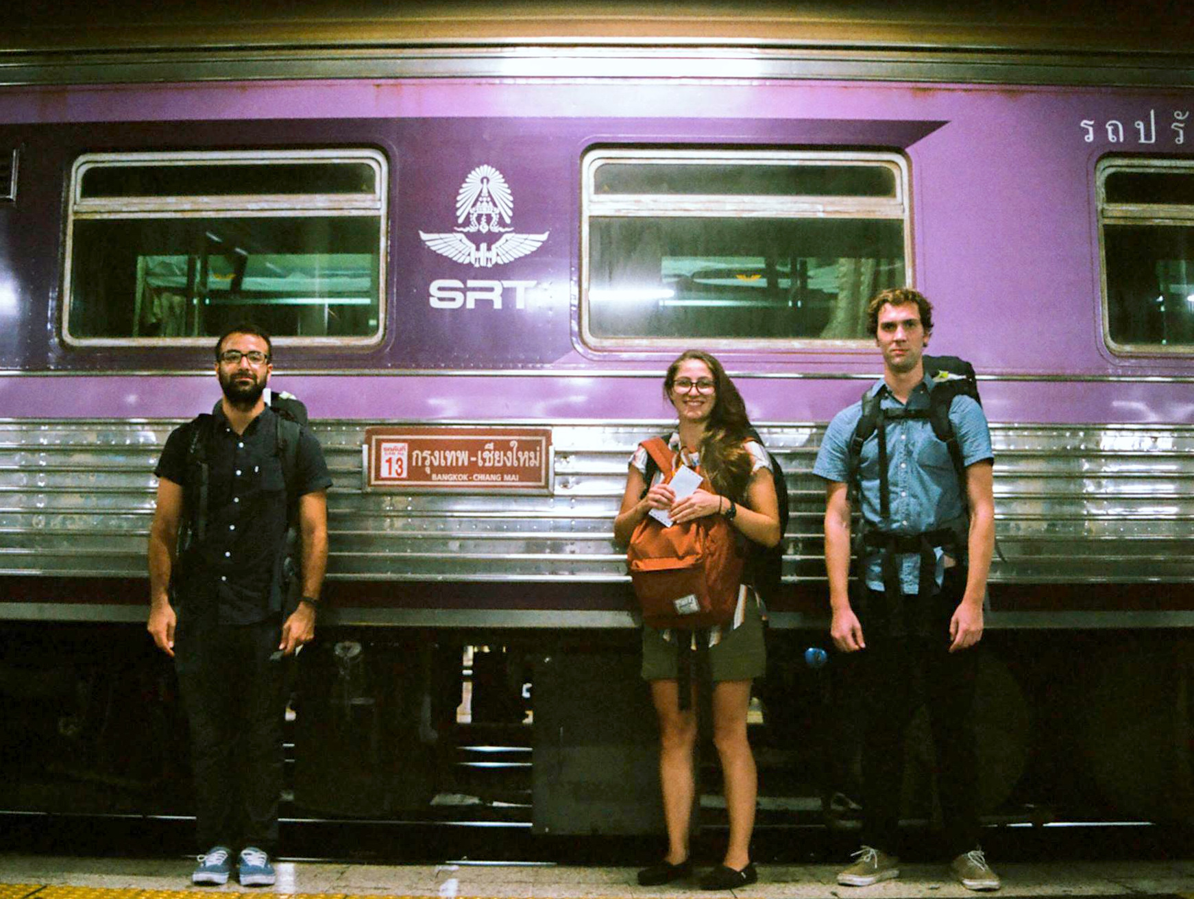 Thailand, overnight sleeper train from Bangkok to Chiang Mai / Photo by Ryan Nocella
