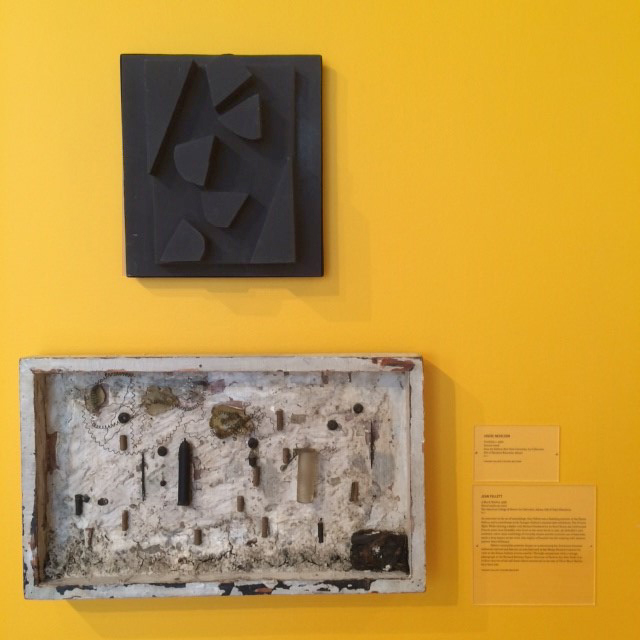 Louise Nevelson (top), Jean Follett (bottom)