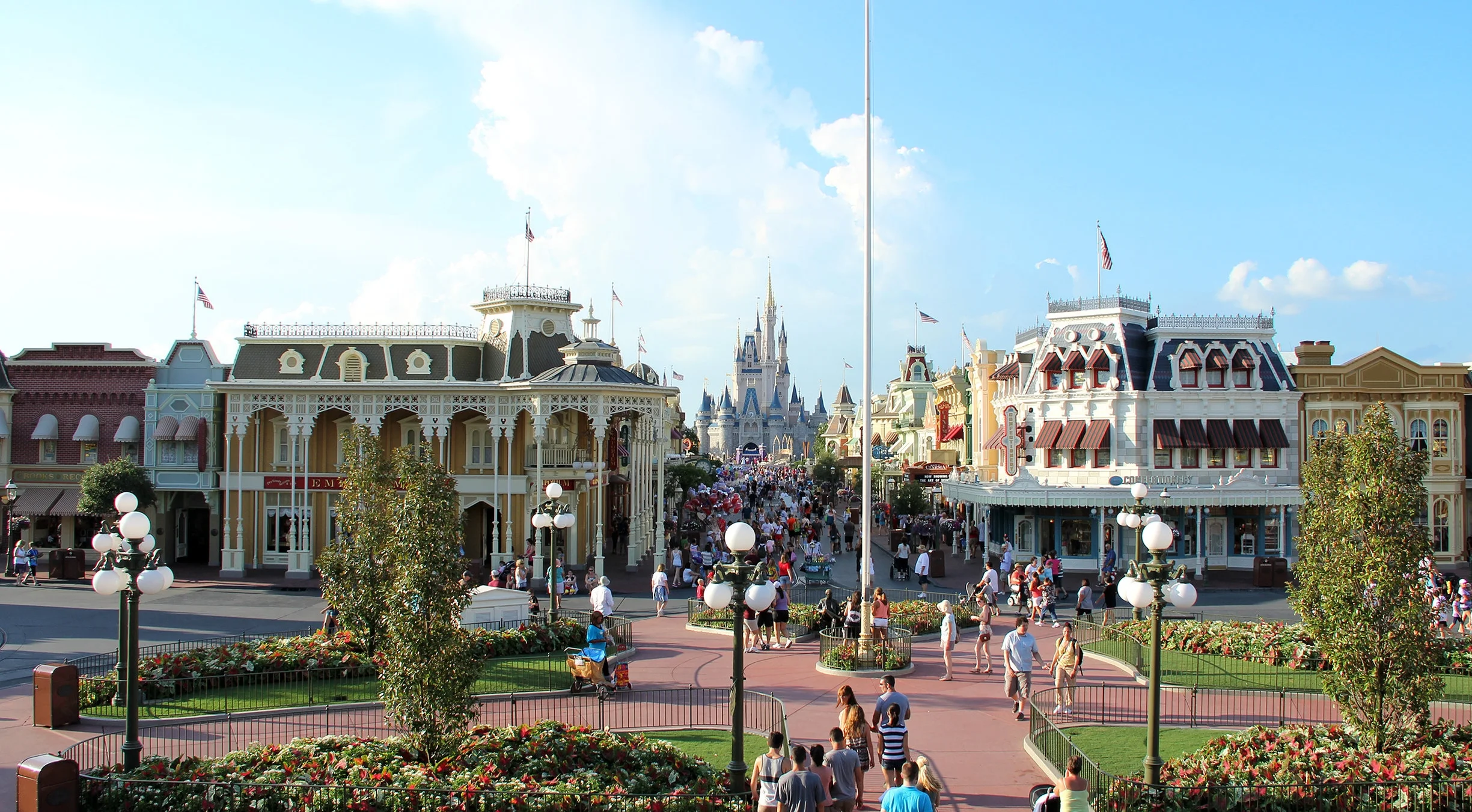 Main St., USA, at the Magic Kingdom