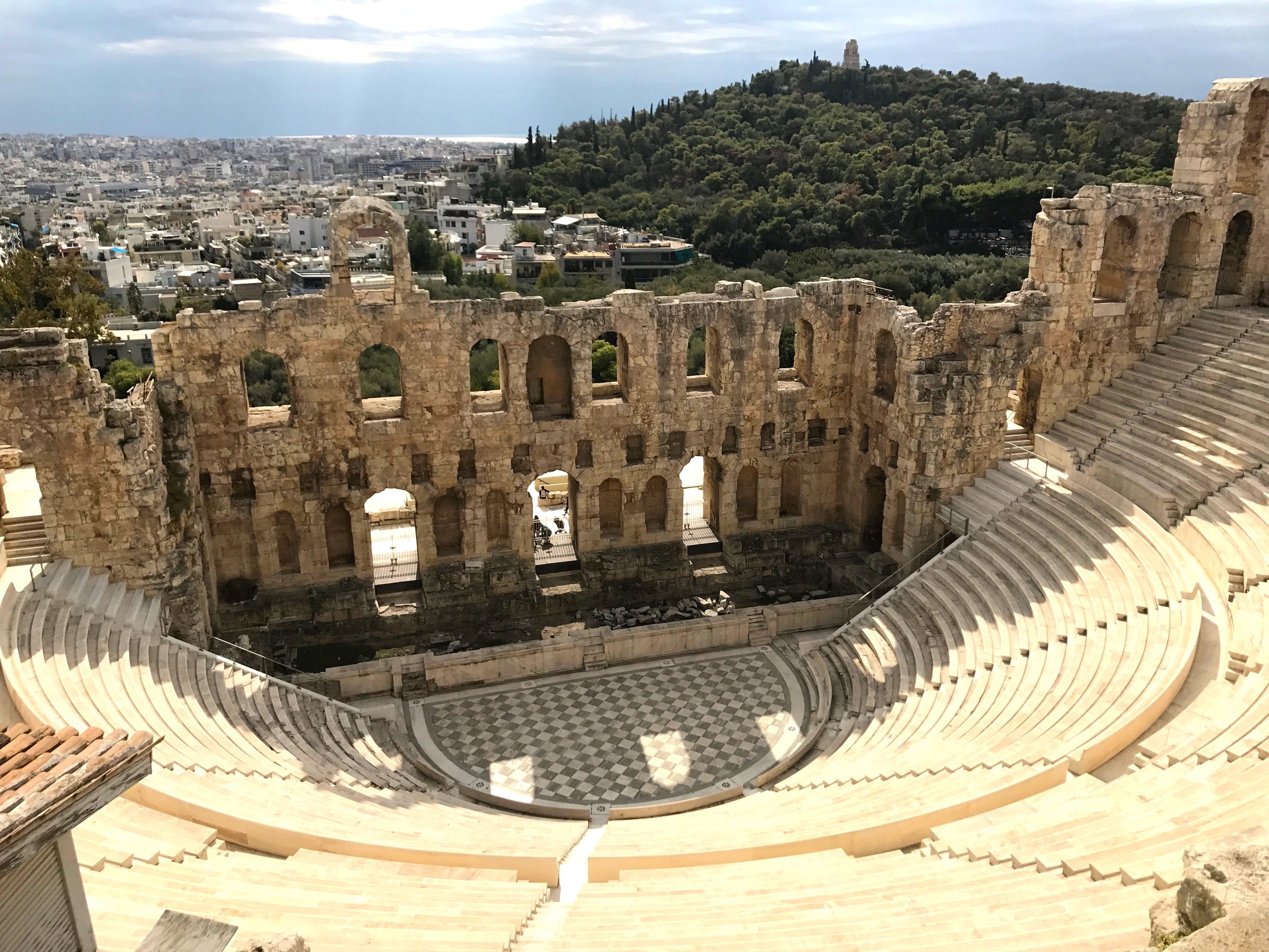 Amphitheater on the Way Up to the Acropolis