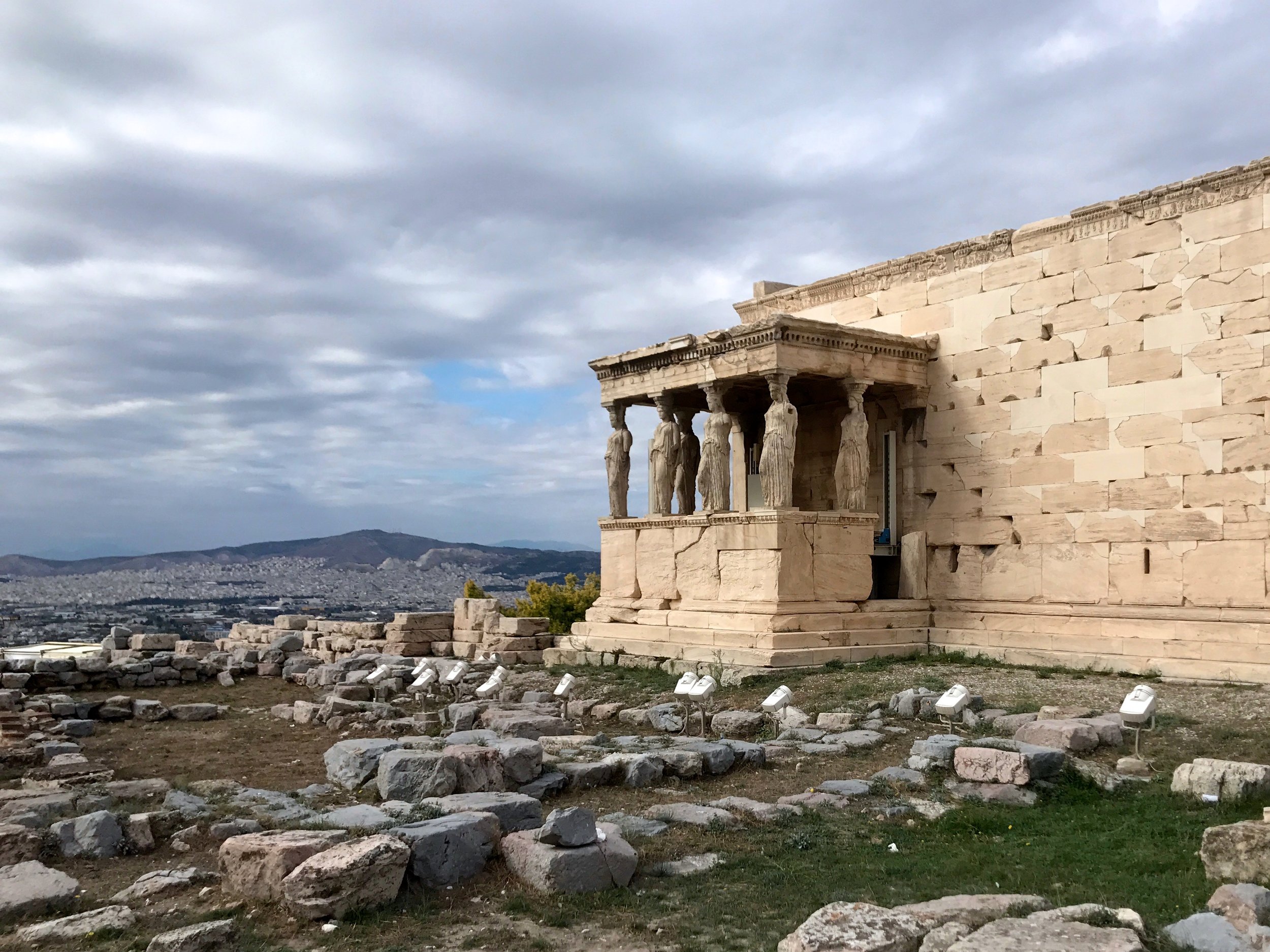 The Erechtheion - Porch of the Carytids