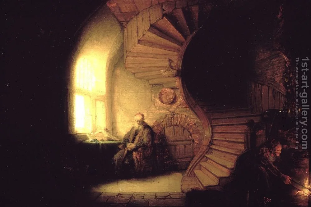 Rembrandt, Philosopher in Meditation 1632