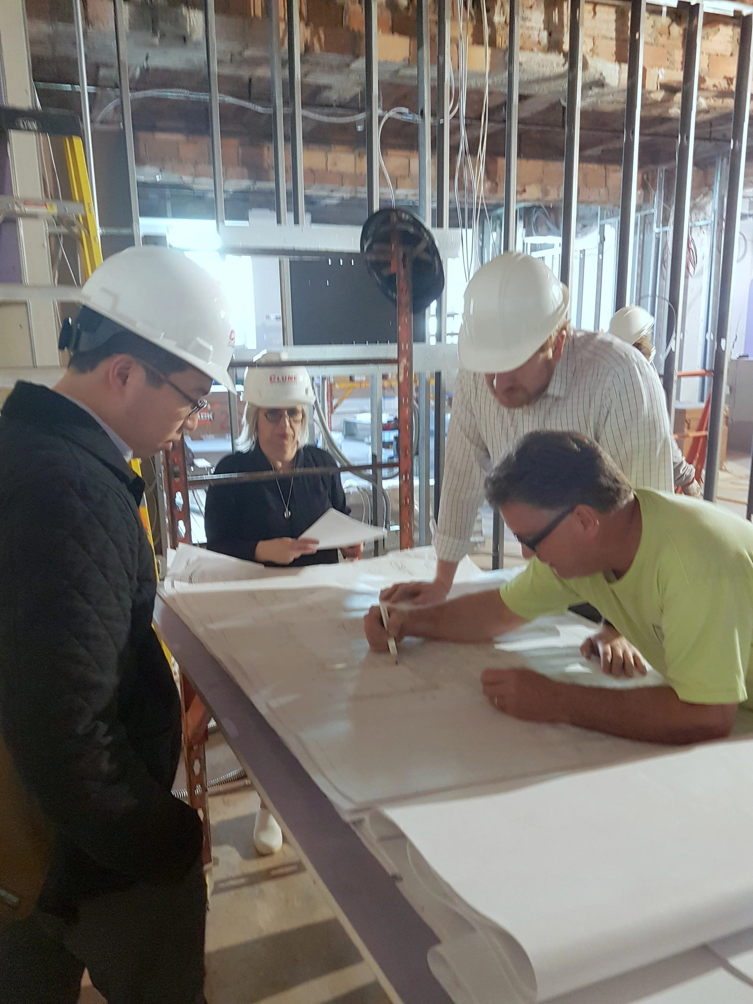 Field Meeting with the Project Team