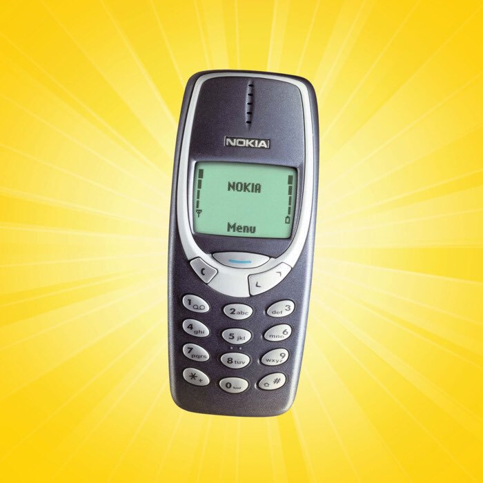 The infamous “brick phone”